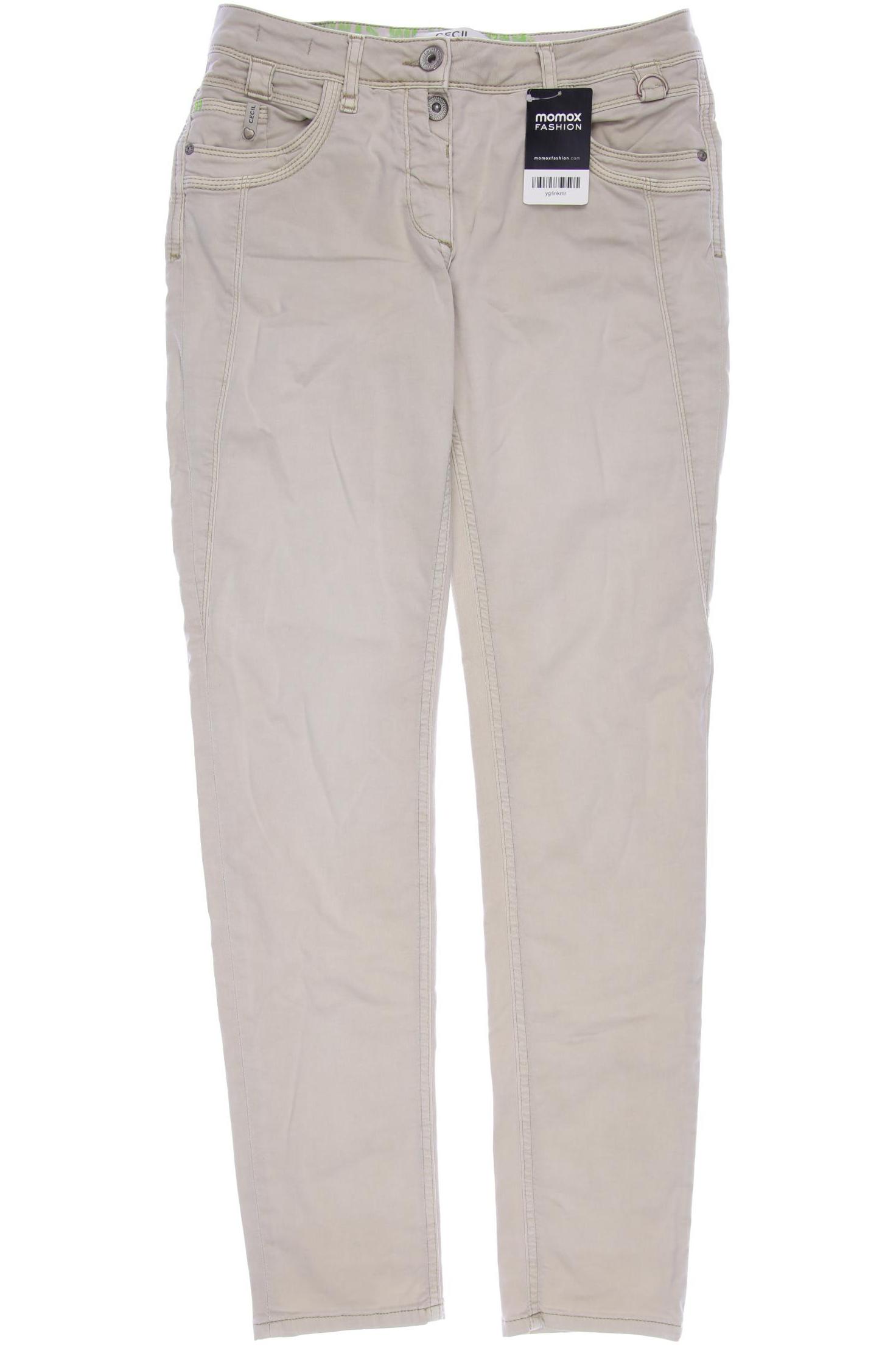 

Cecil Damen Jeans, beige, Gr. 38