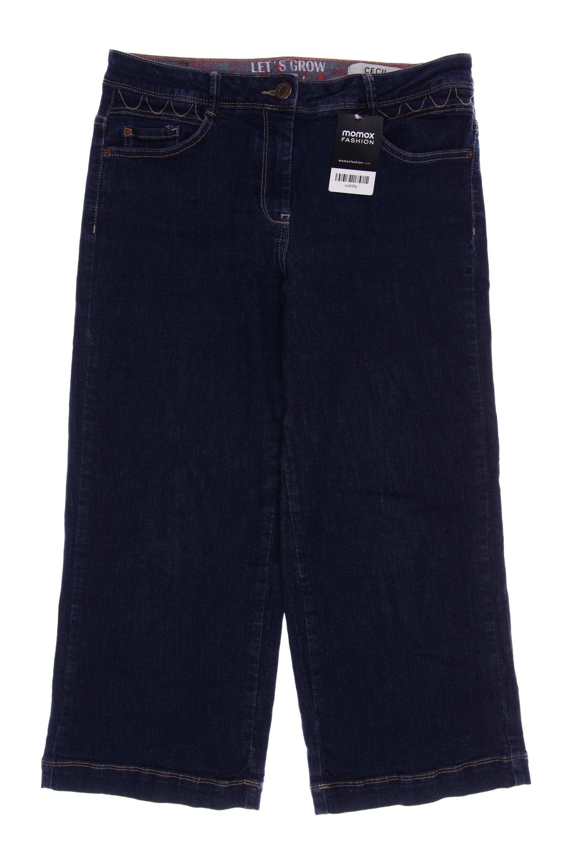 

CECIL Damen Jeans, marineblau