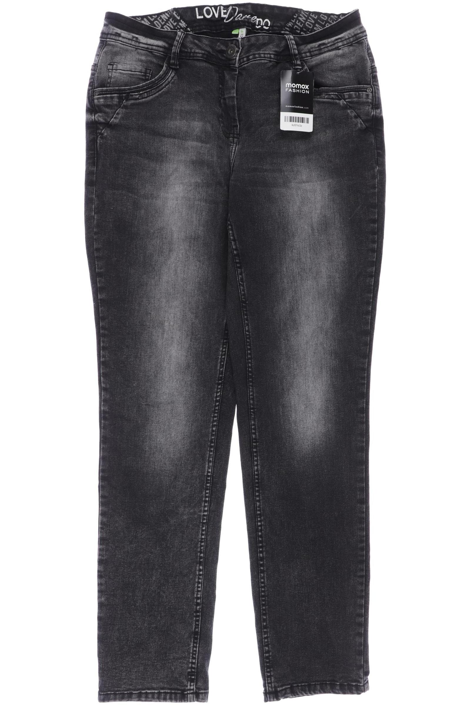 

CECIL Damen Jeans, grau