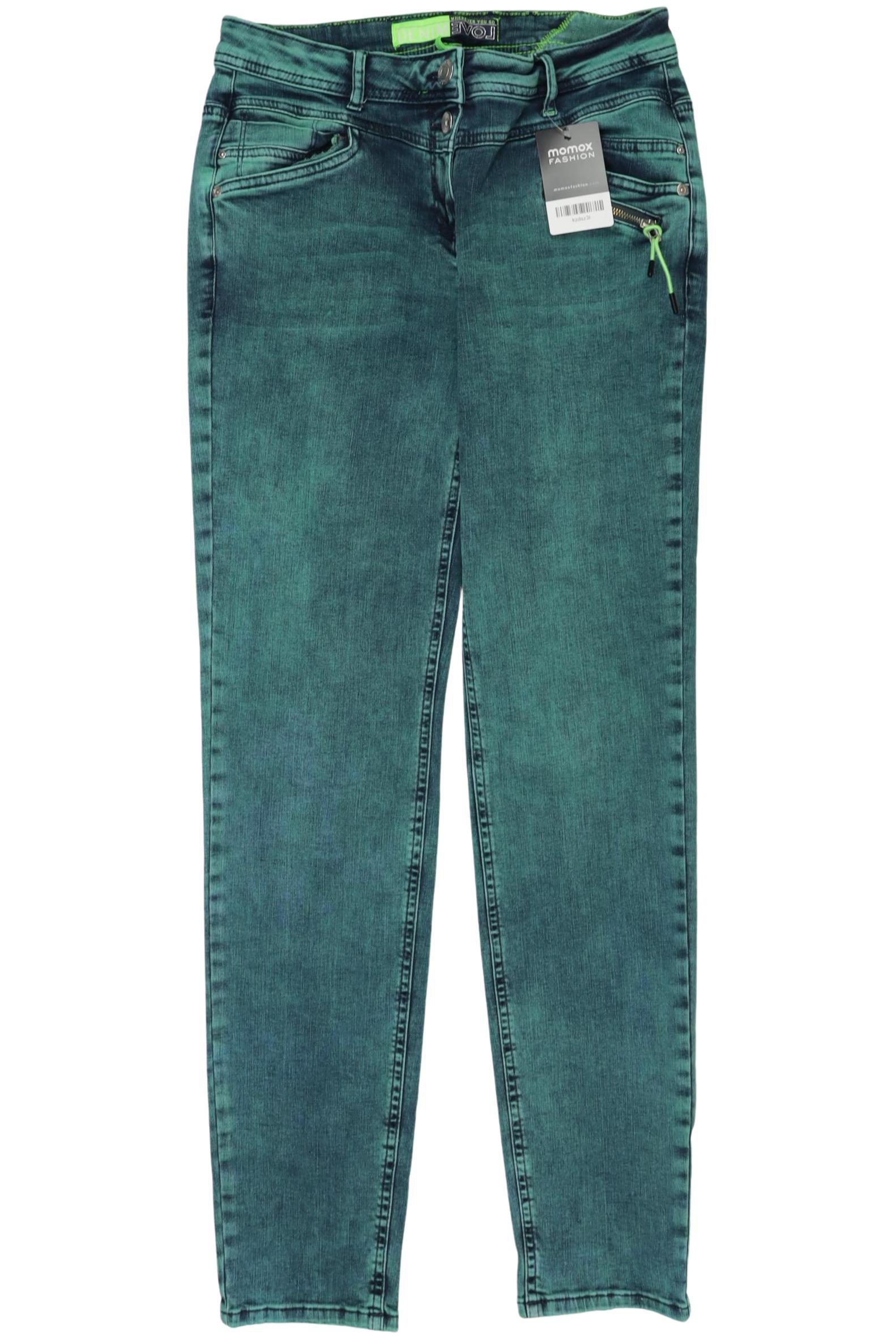 

Cecil Damen Jeans, türkis, Gr. 28