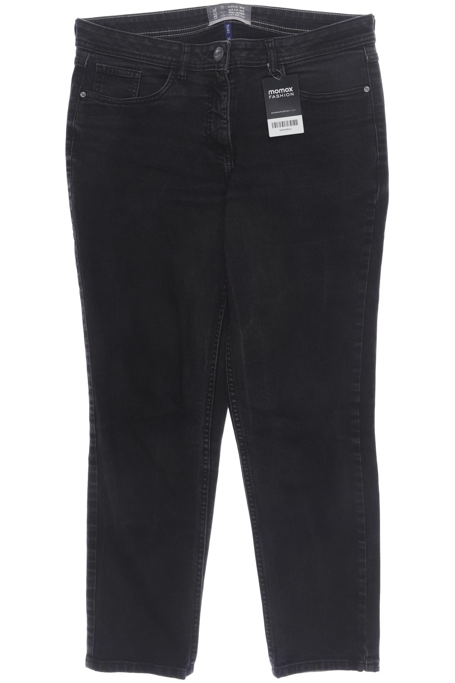 

Cecil Damen Jeans, schwarz, Gr. 32