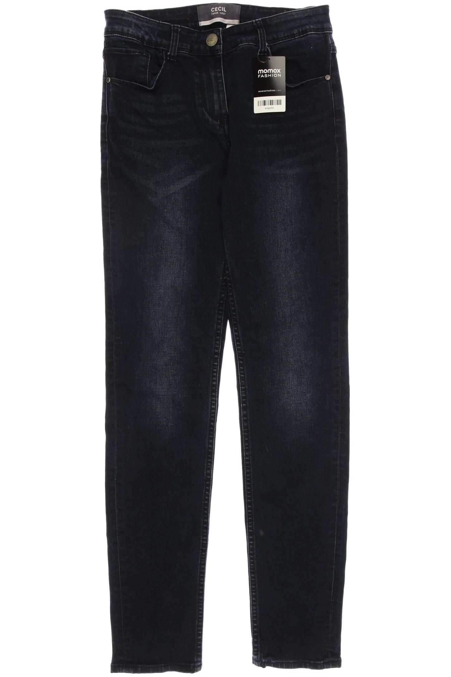 

CECIL Damen Jeans, marineblau
