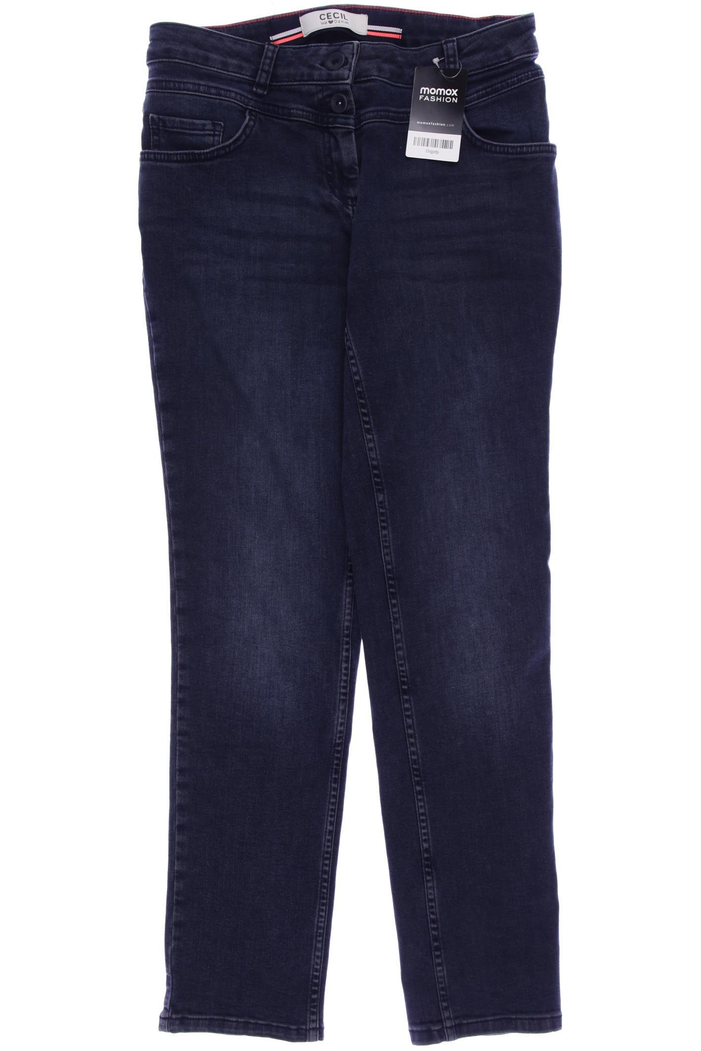 

CECIL Damen Jeans, marineblau