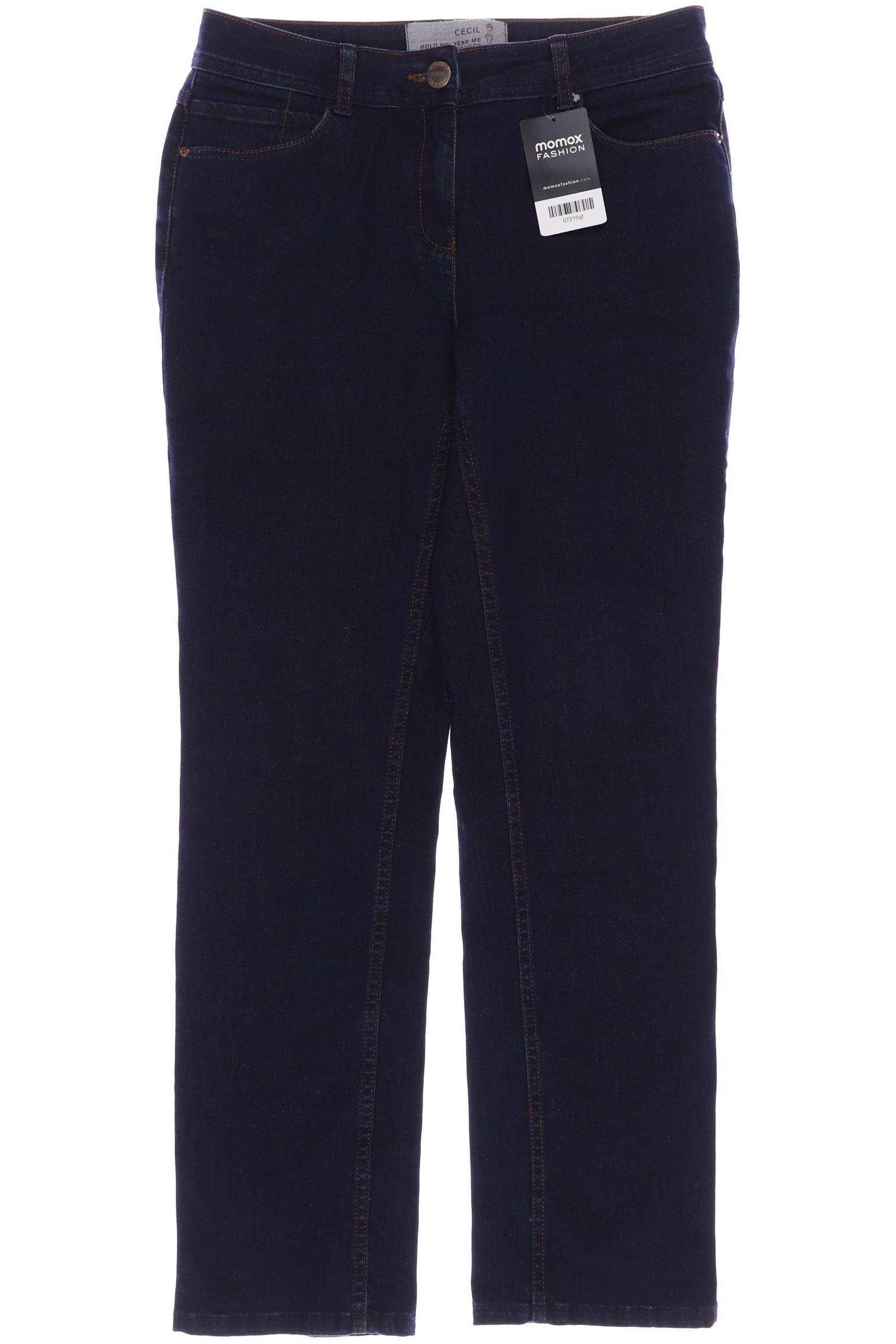 

CECIL Damen Jeans, marineblau