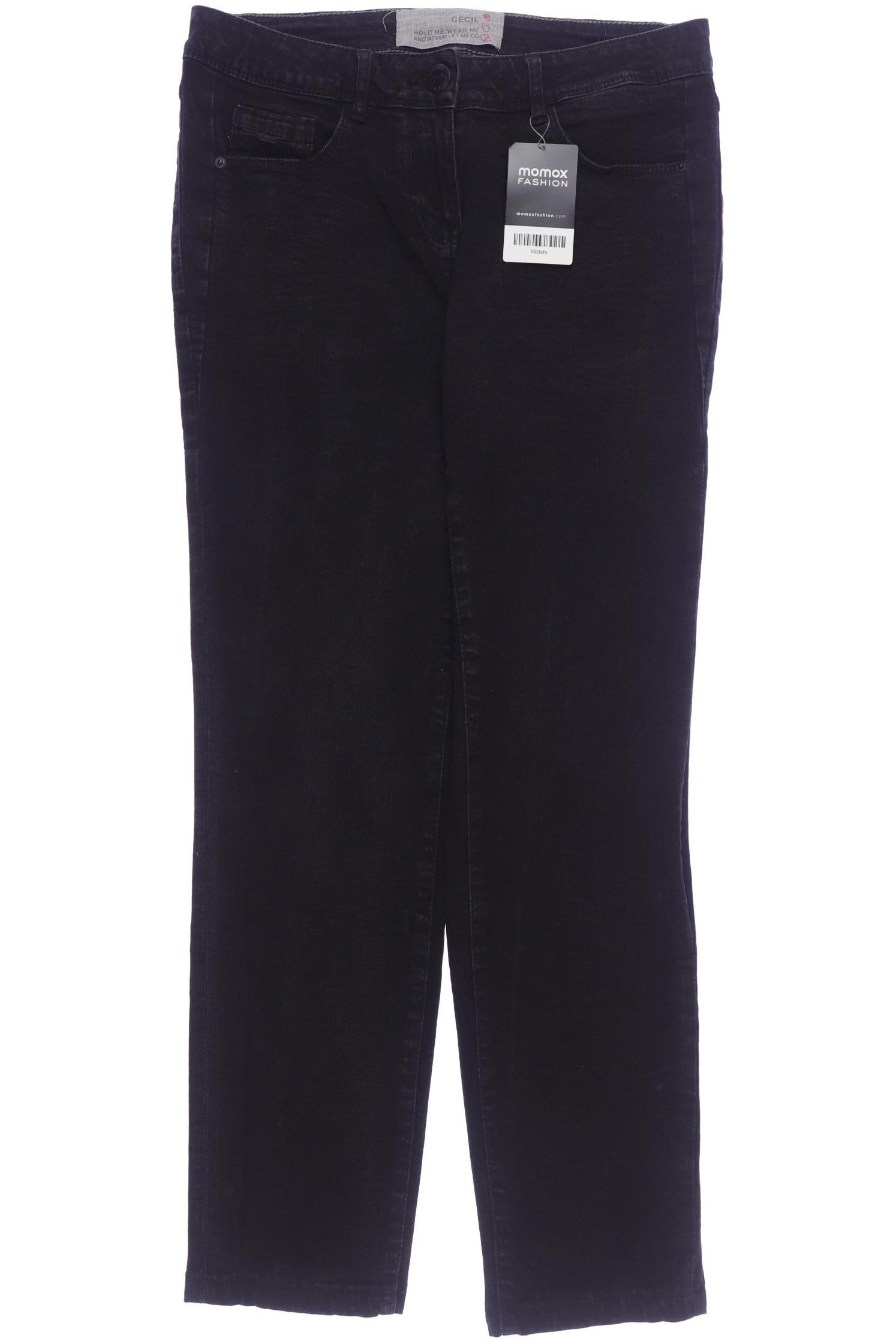 

Cecil Damen Jeans, schwarz, Gr. 28