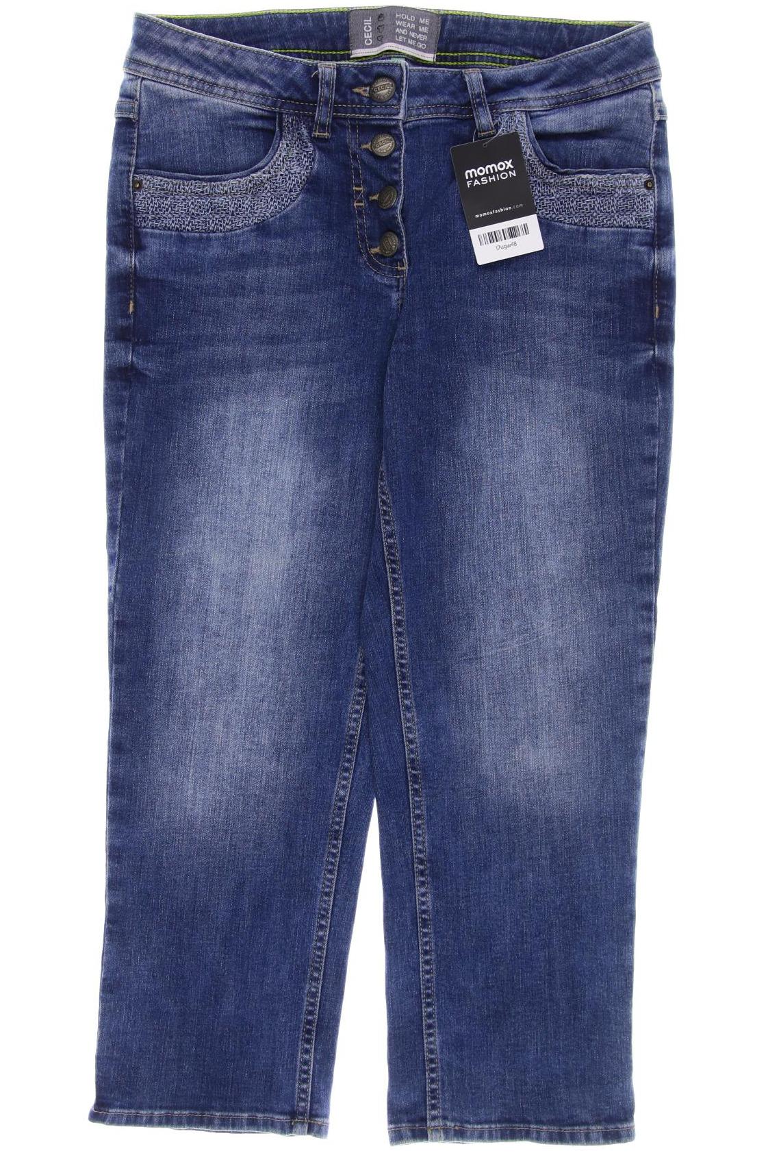 

CECIL Damen Jeans, blau