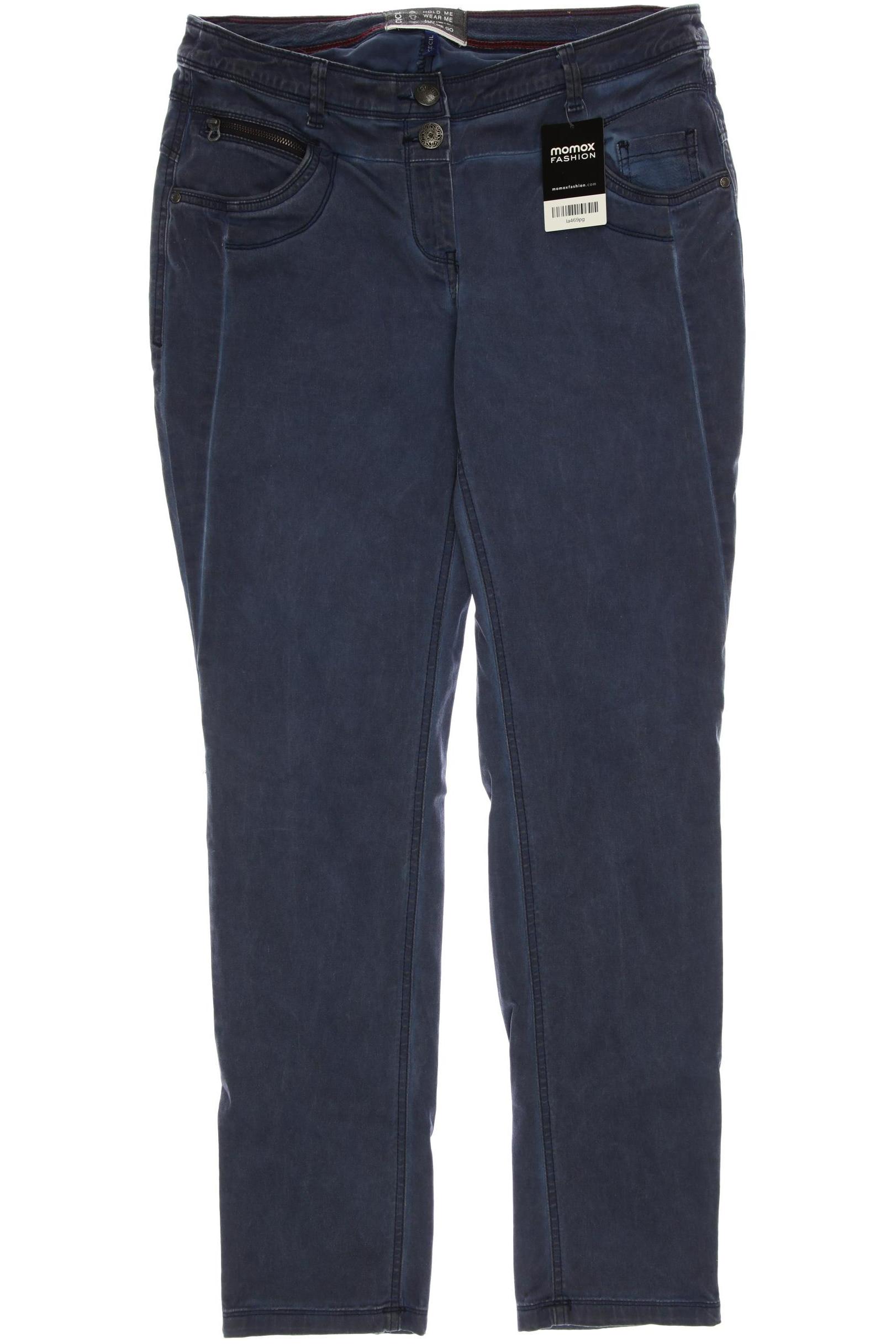 

CECIL Damen Jeans, blau
