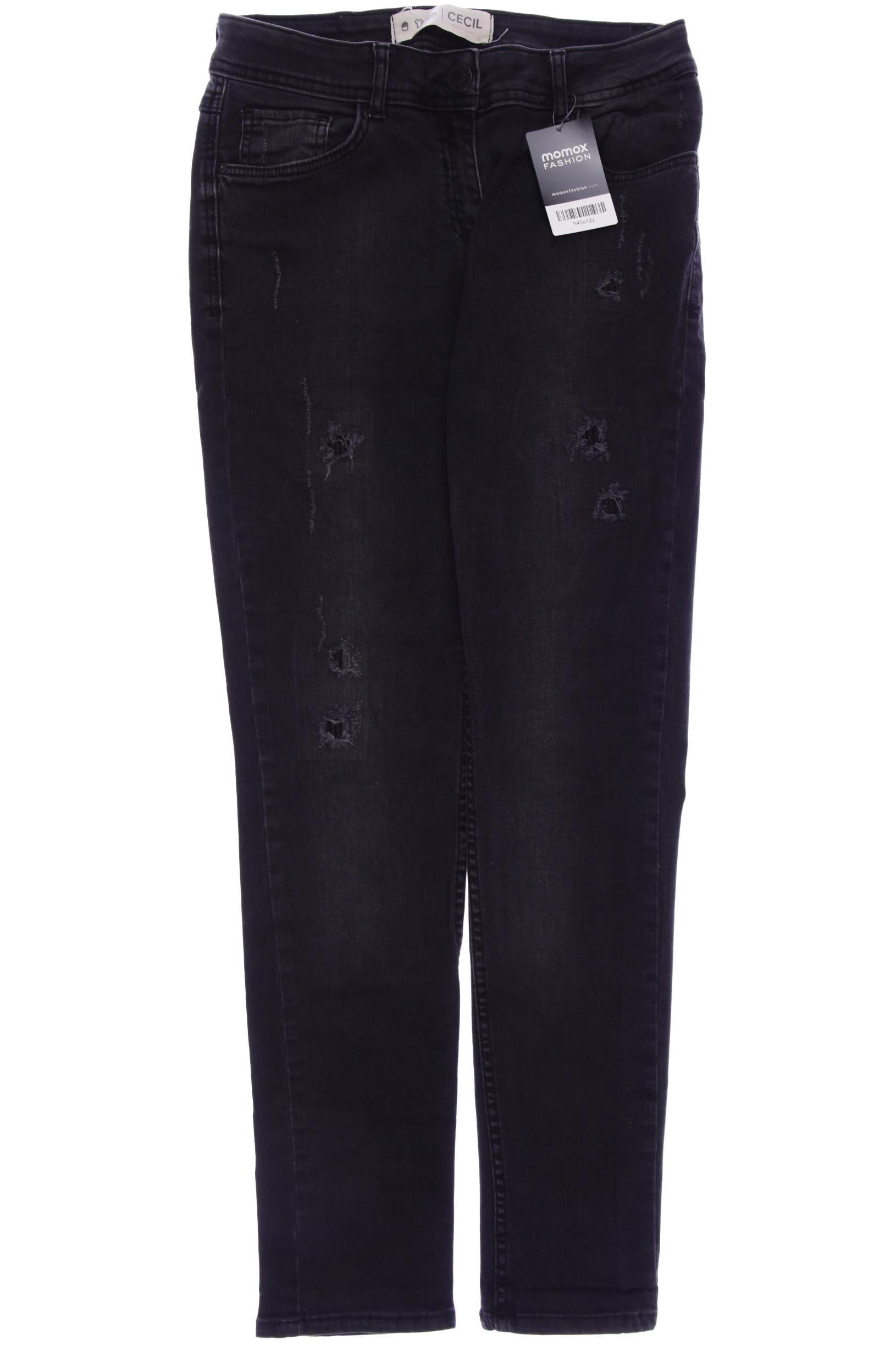 

CECIL Damen Jeans, grau