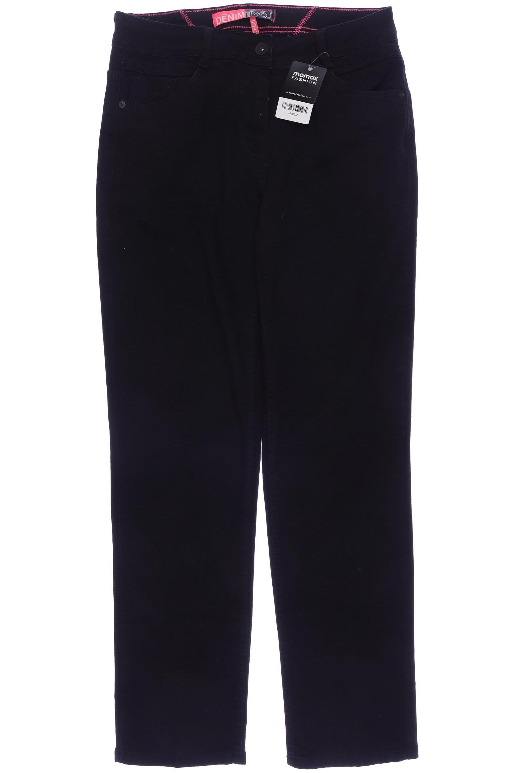 

Cecil Damen Jeans, schwarz, Gr. 30