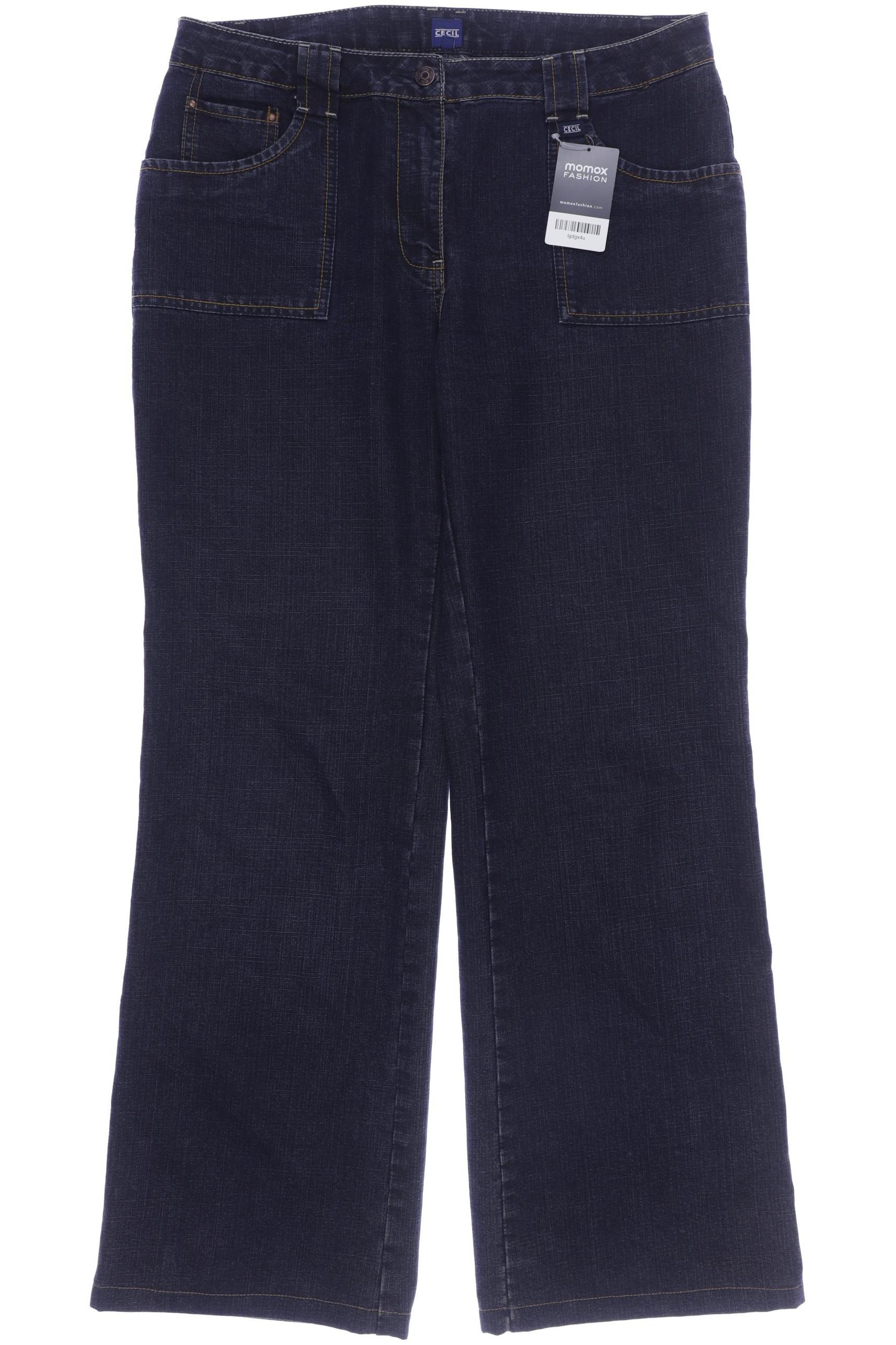 

CECIL Damen Jeans, marineblau