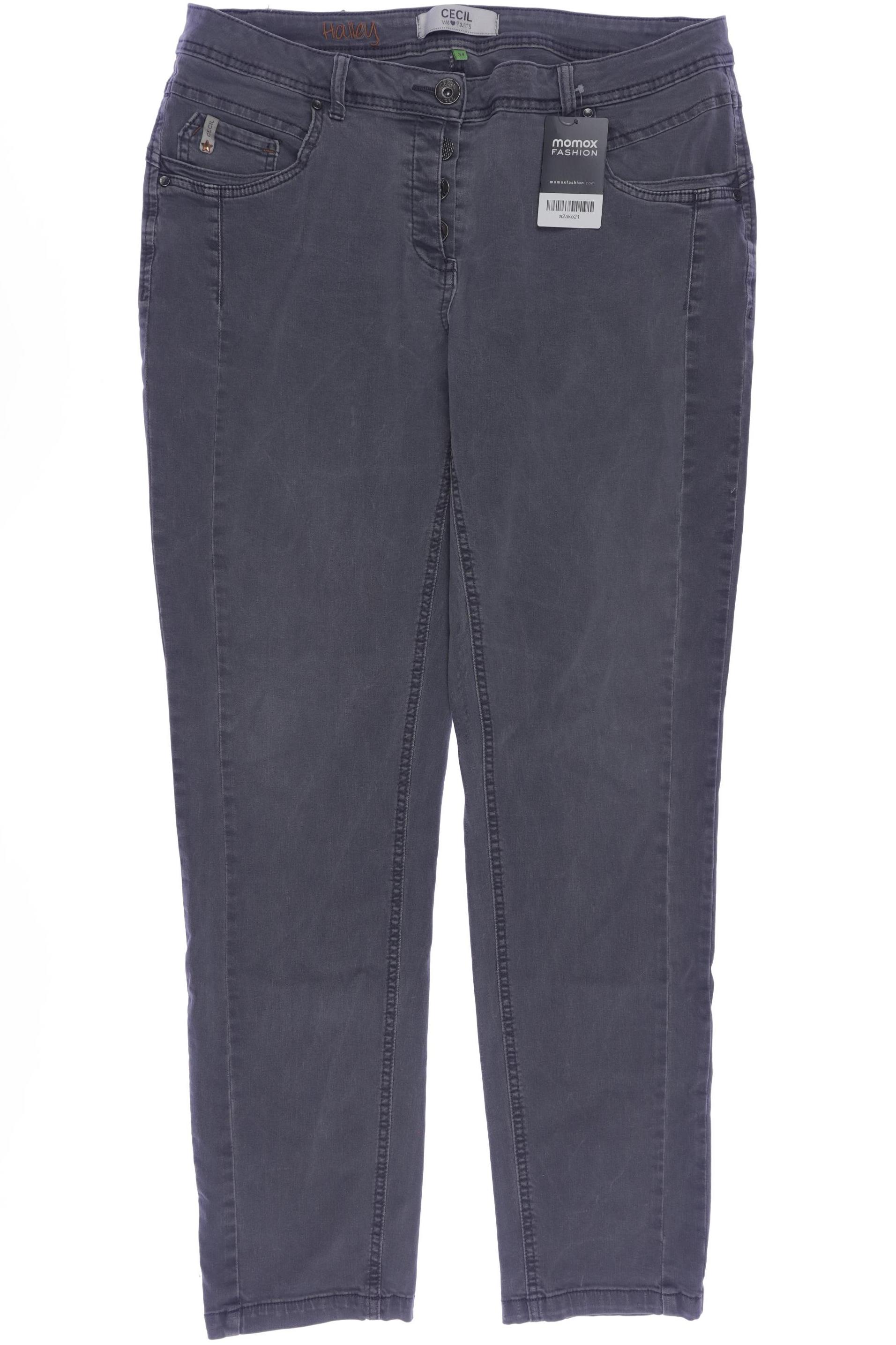 

Cecil Damen Jeans, grau, Gr. 34