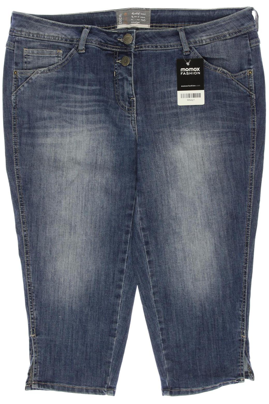 

CECIL Damen Jeans, blau