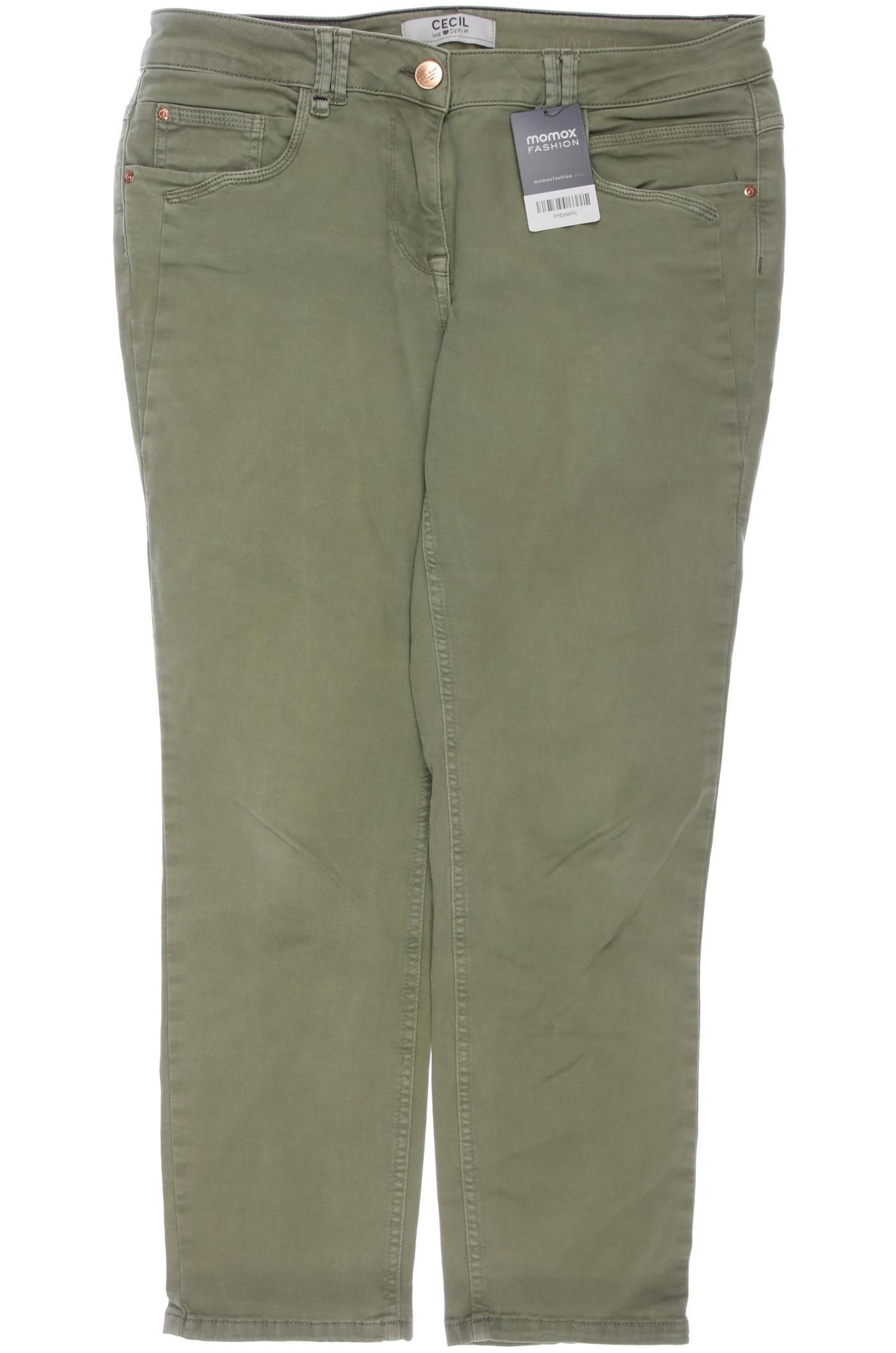 

Cecil Damen Jeans, hellgrün, Gr. 33