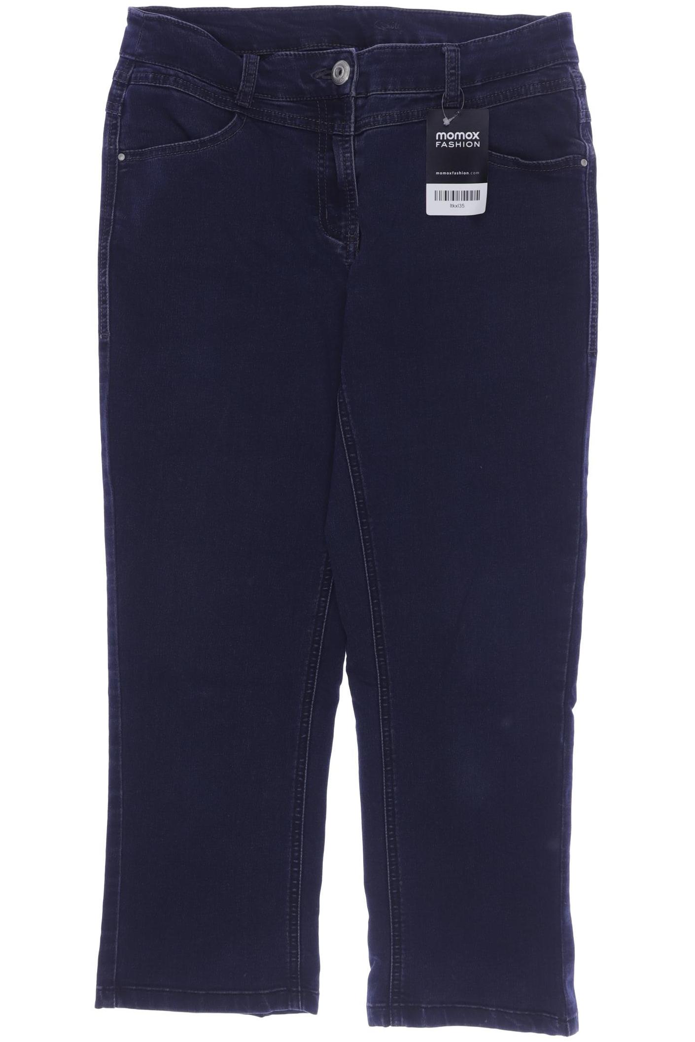 

CECIL Damen Jeans, marineblau