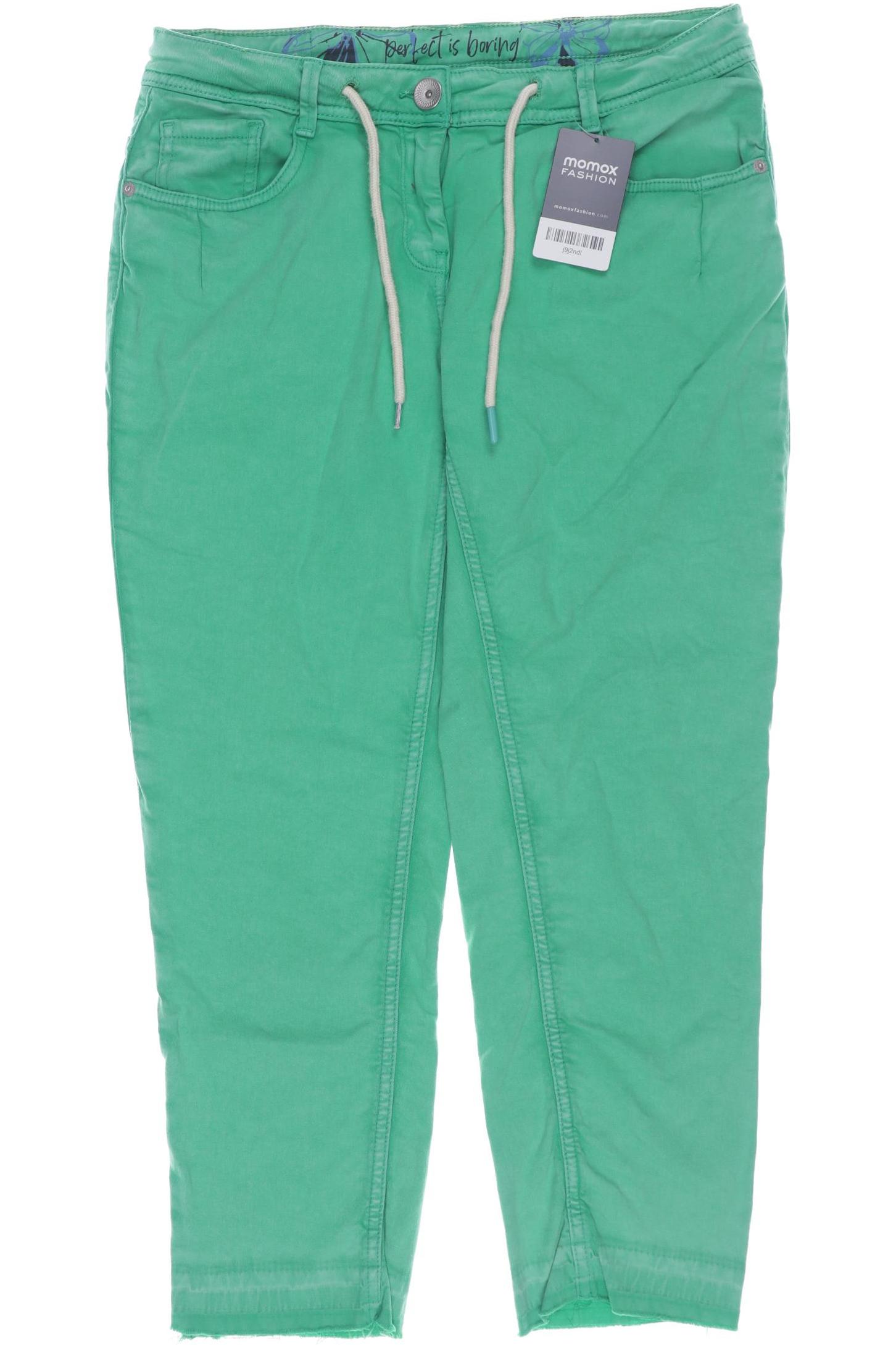 

CECIL Damen Jeans, grün