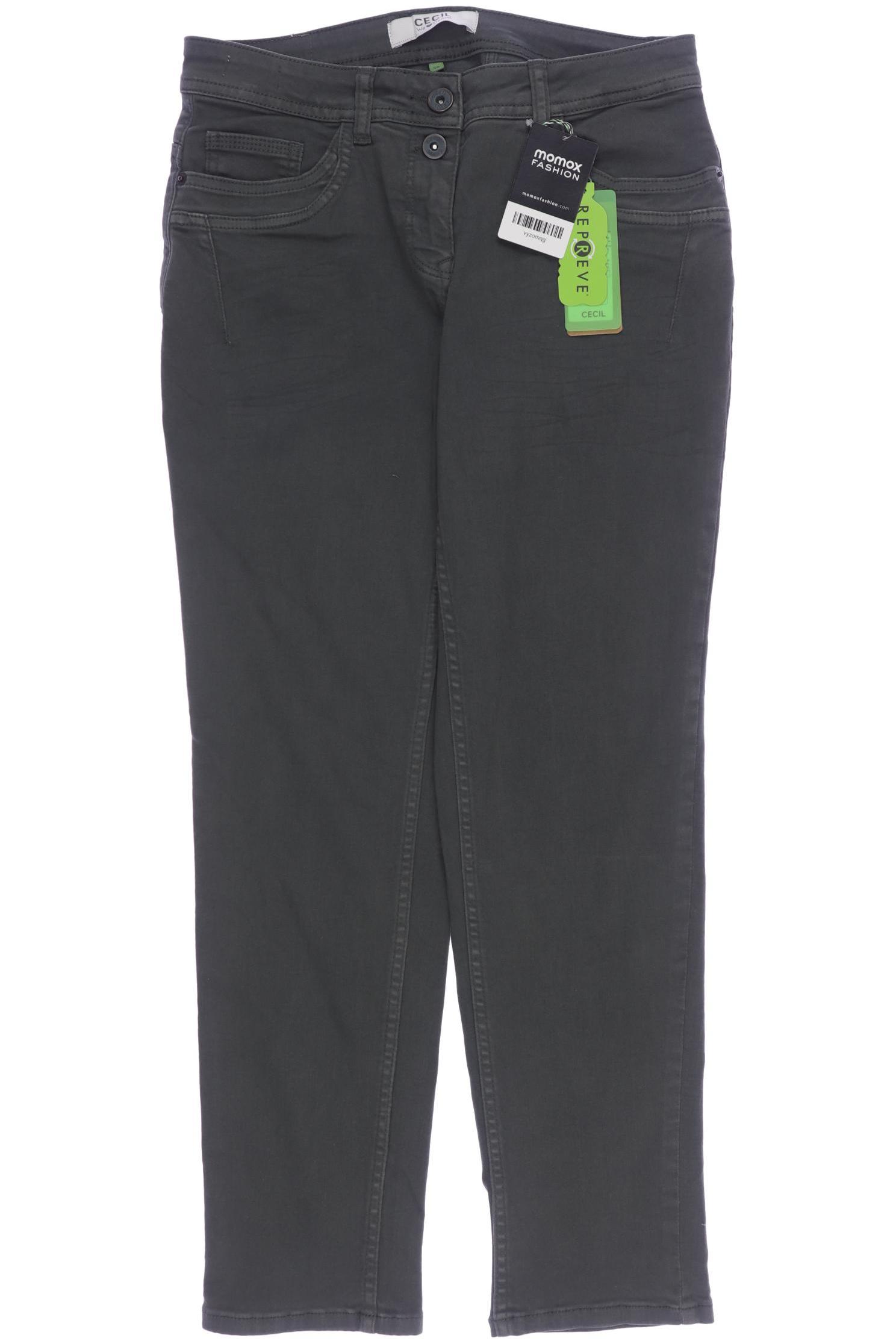 

Cecil Damen Jeans, grün, Gr. 28