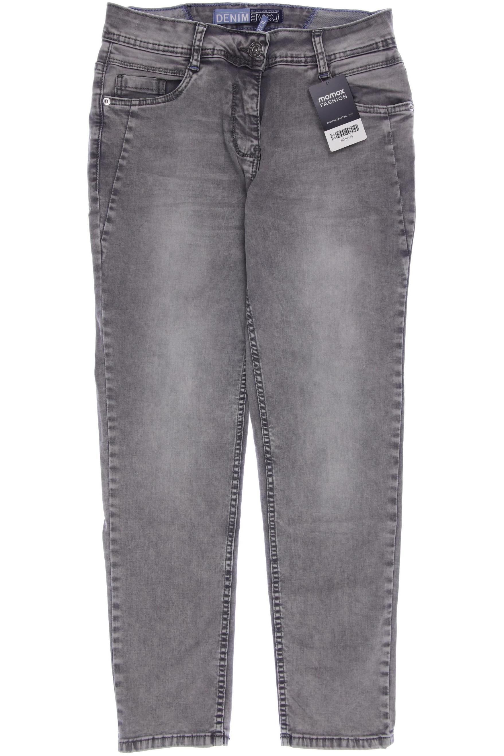 

Cecil Damen Jeans, grau, Gr. 28