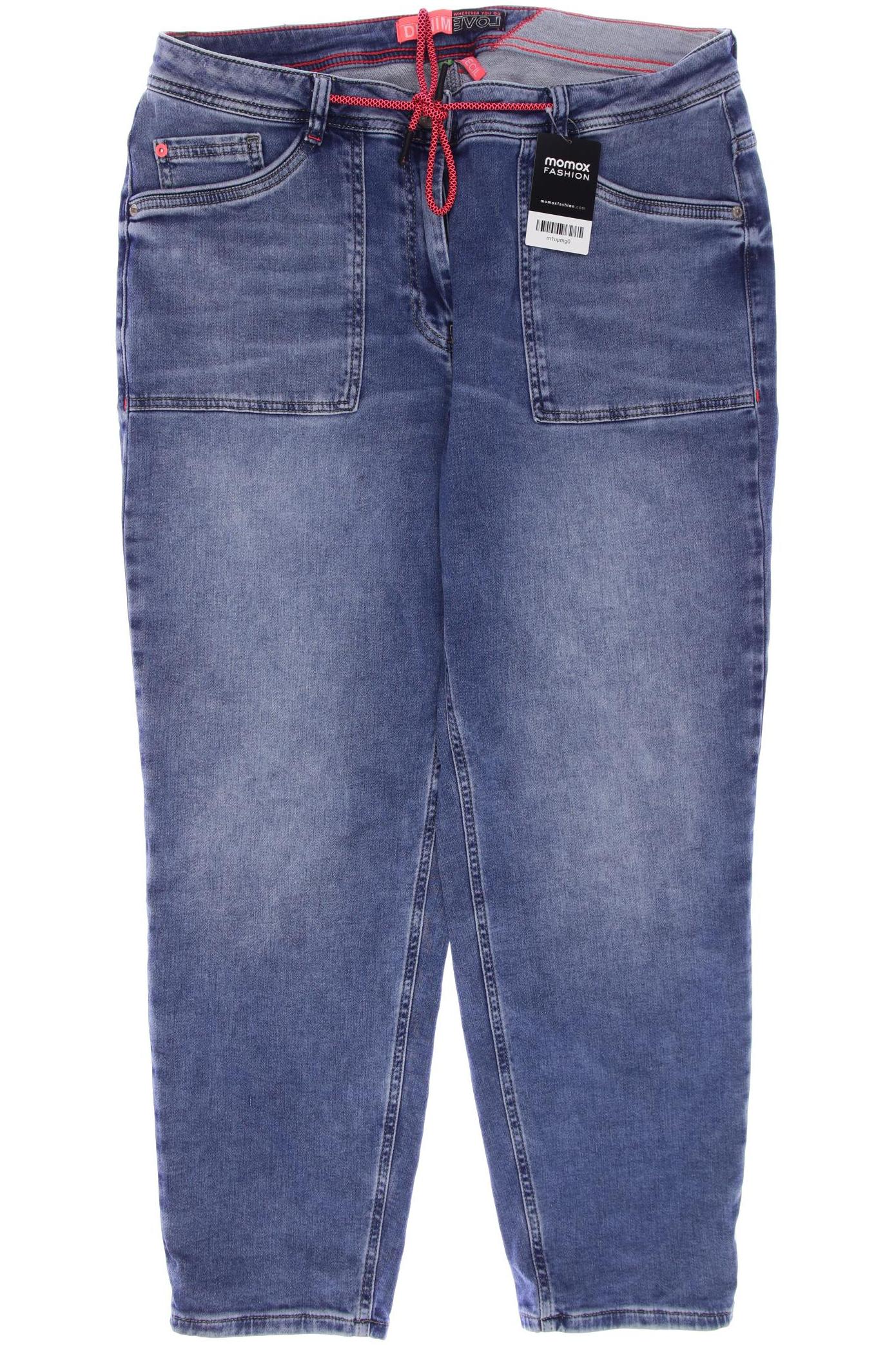 

CECIL Damen Jeans, blau