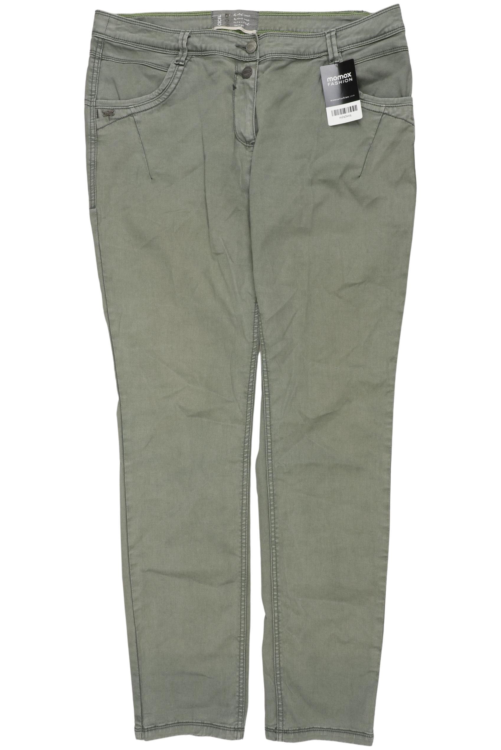 

Cecil Damen Jeans, grün, Gr. 32