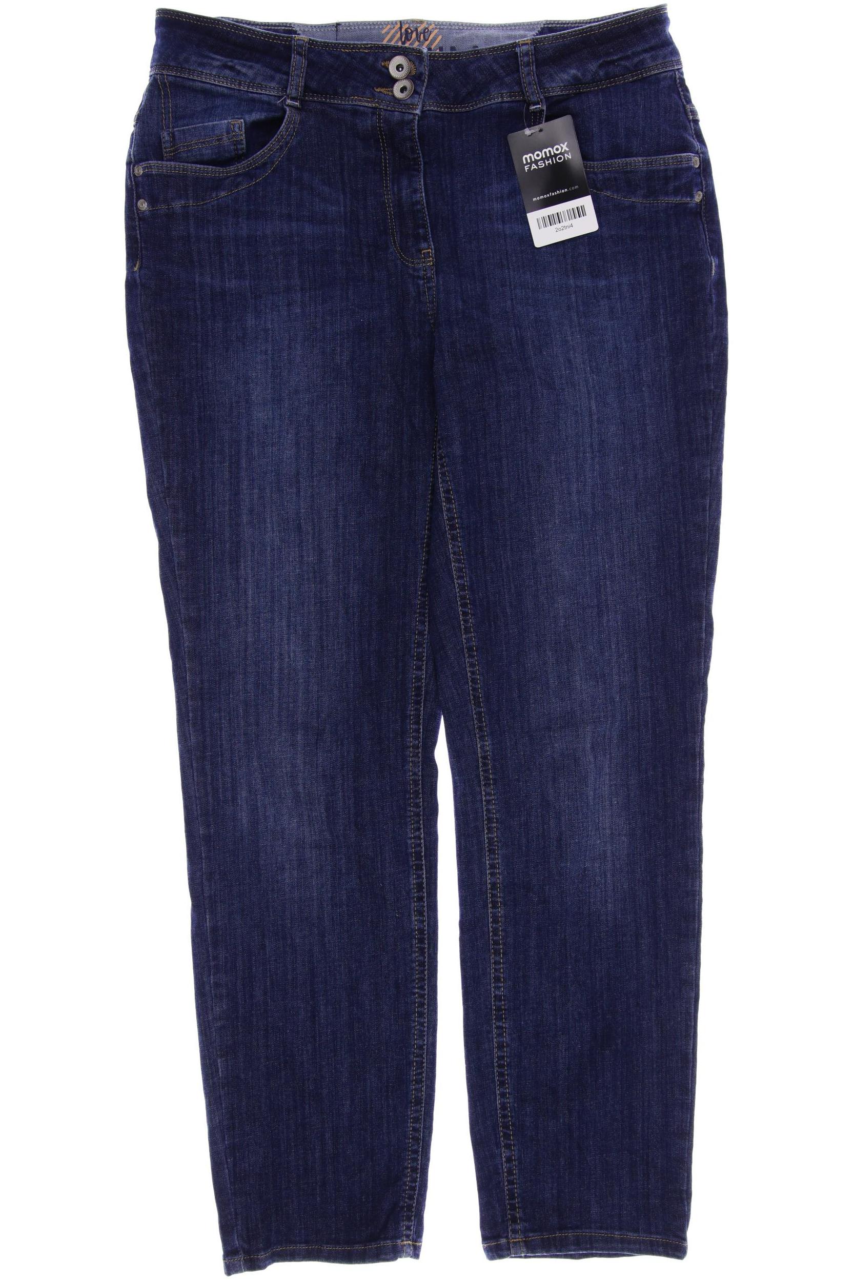 

CECIL Damen Jeans, marineblau