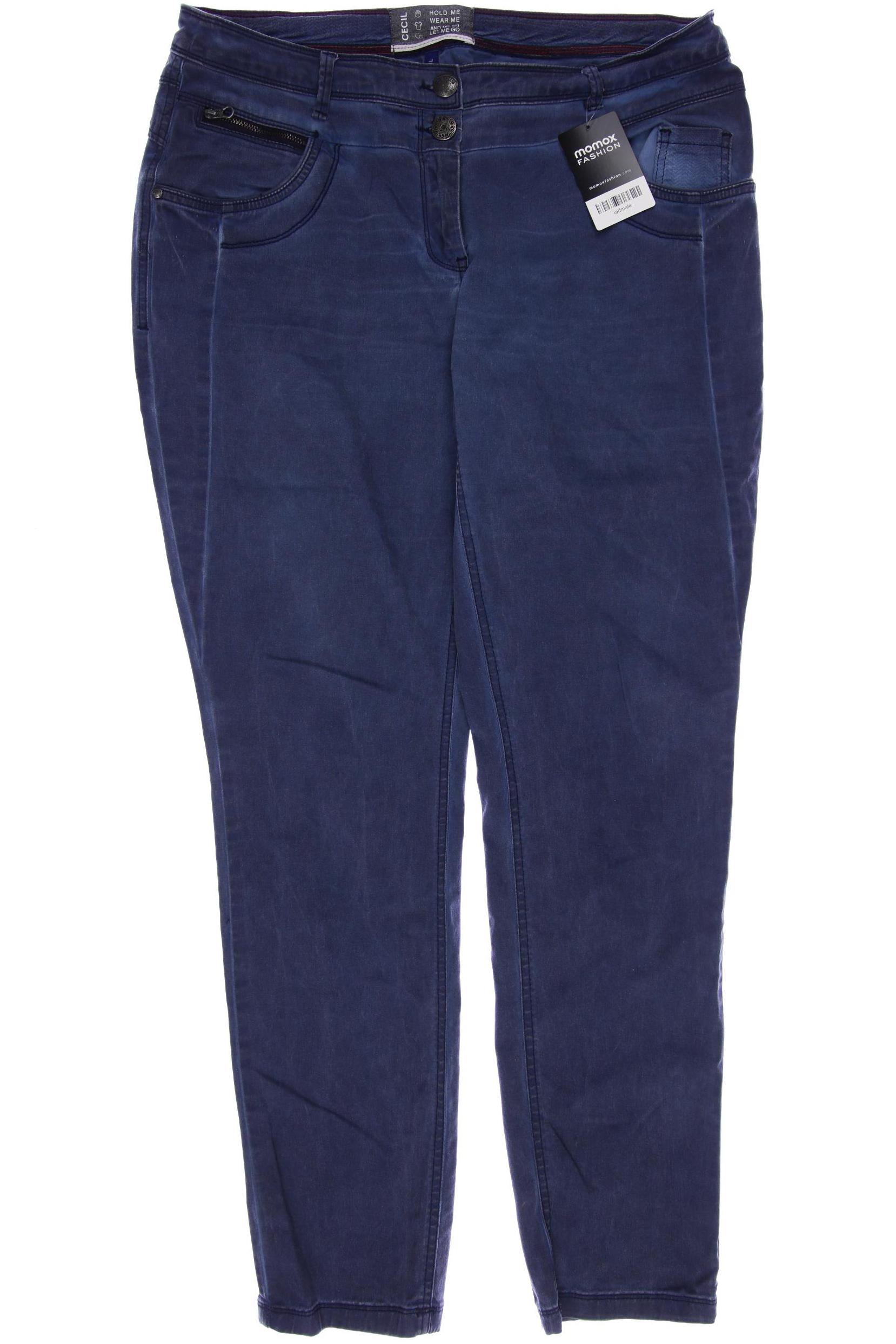 

CECIL Damen Jeans, marineblau