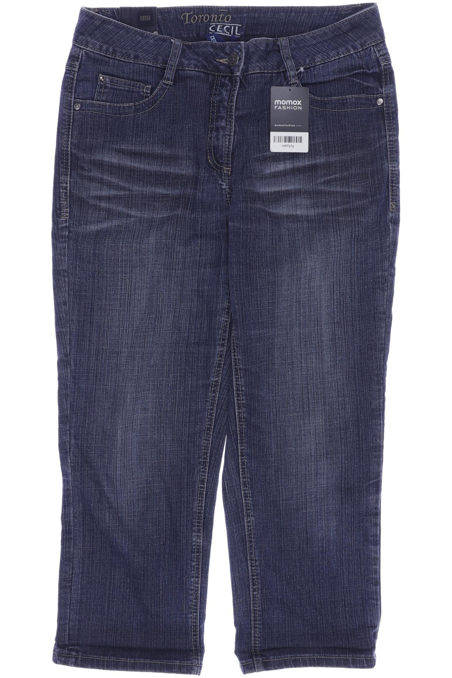 

CECIL Damen Jeans, marineblau