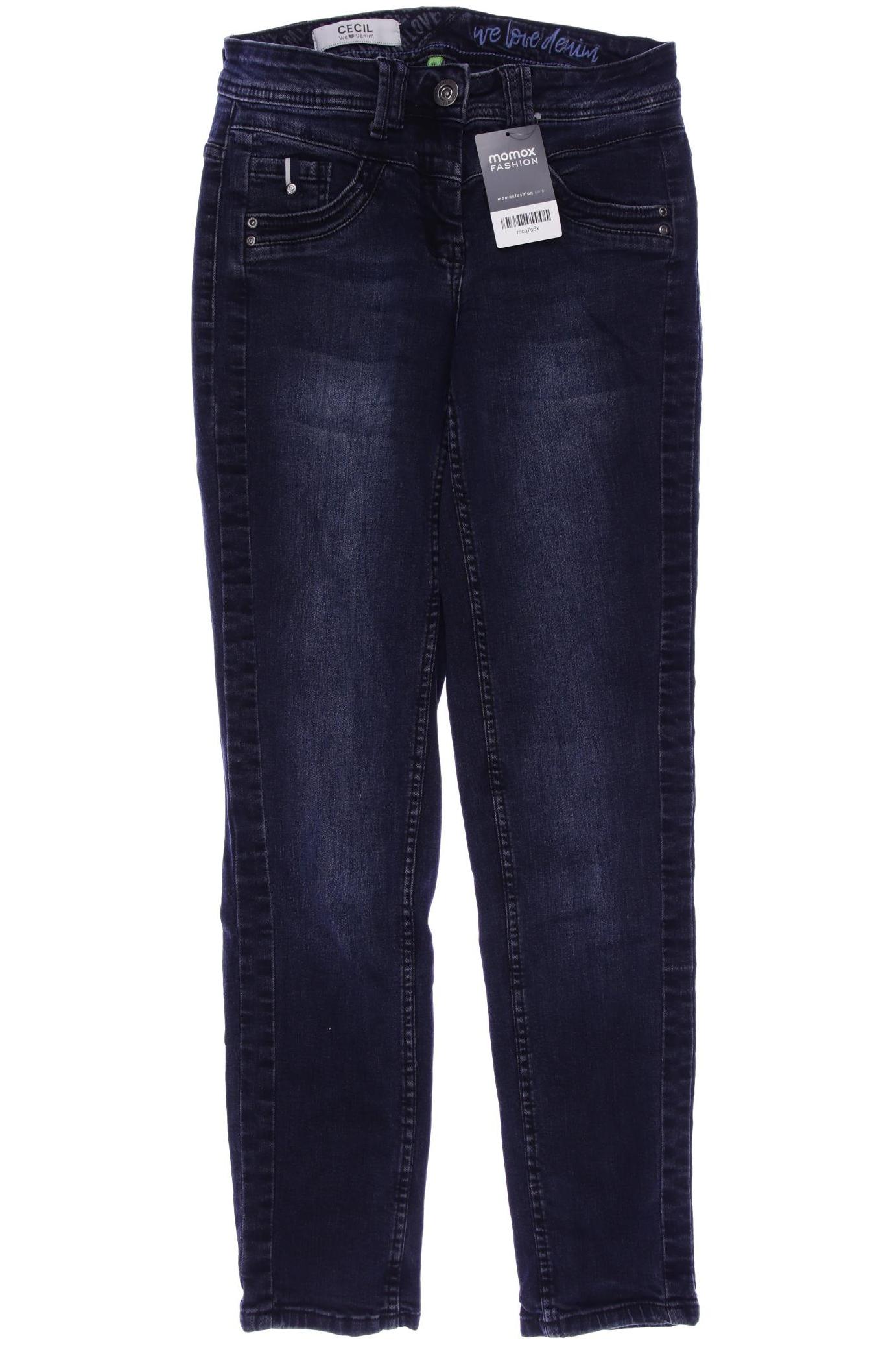 

CECIL Damen Jeans, marineblau