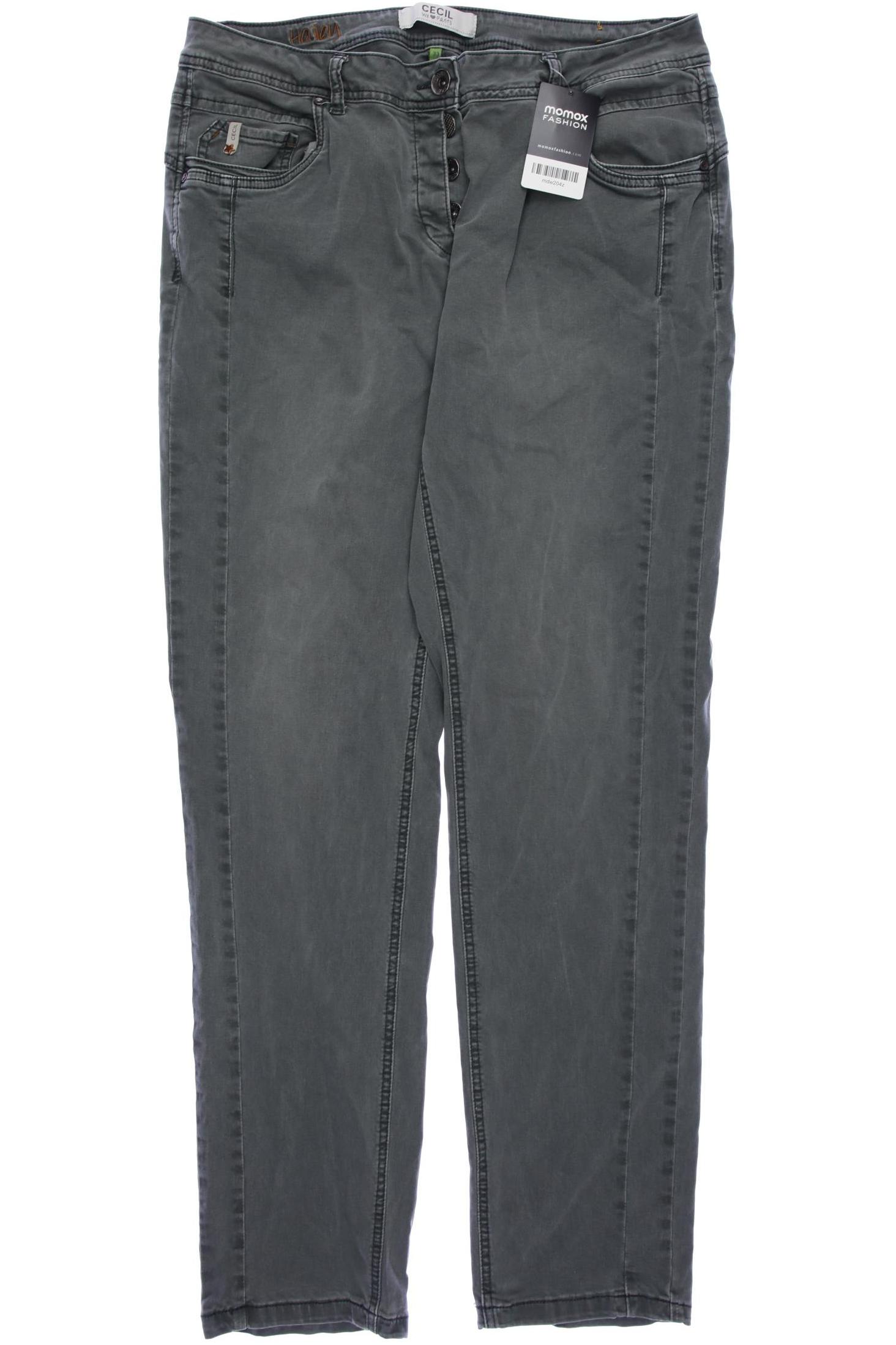 

Cecil Damen Jeans, grün, Gr. 33