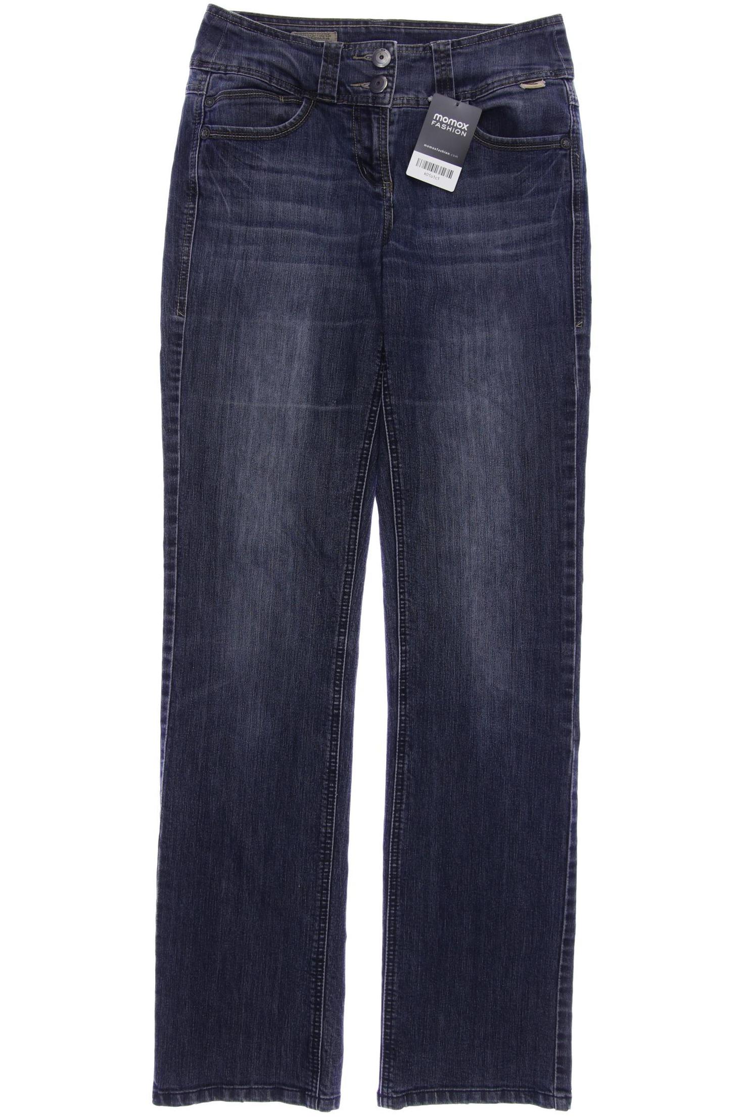 

CECIL Damen Jeans, blau