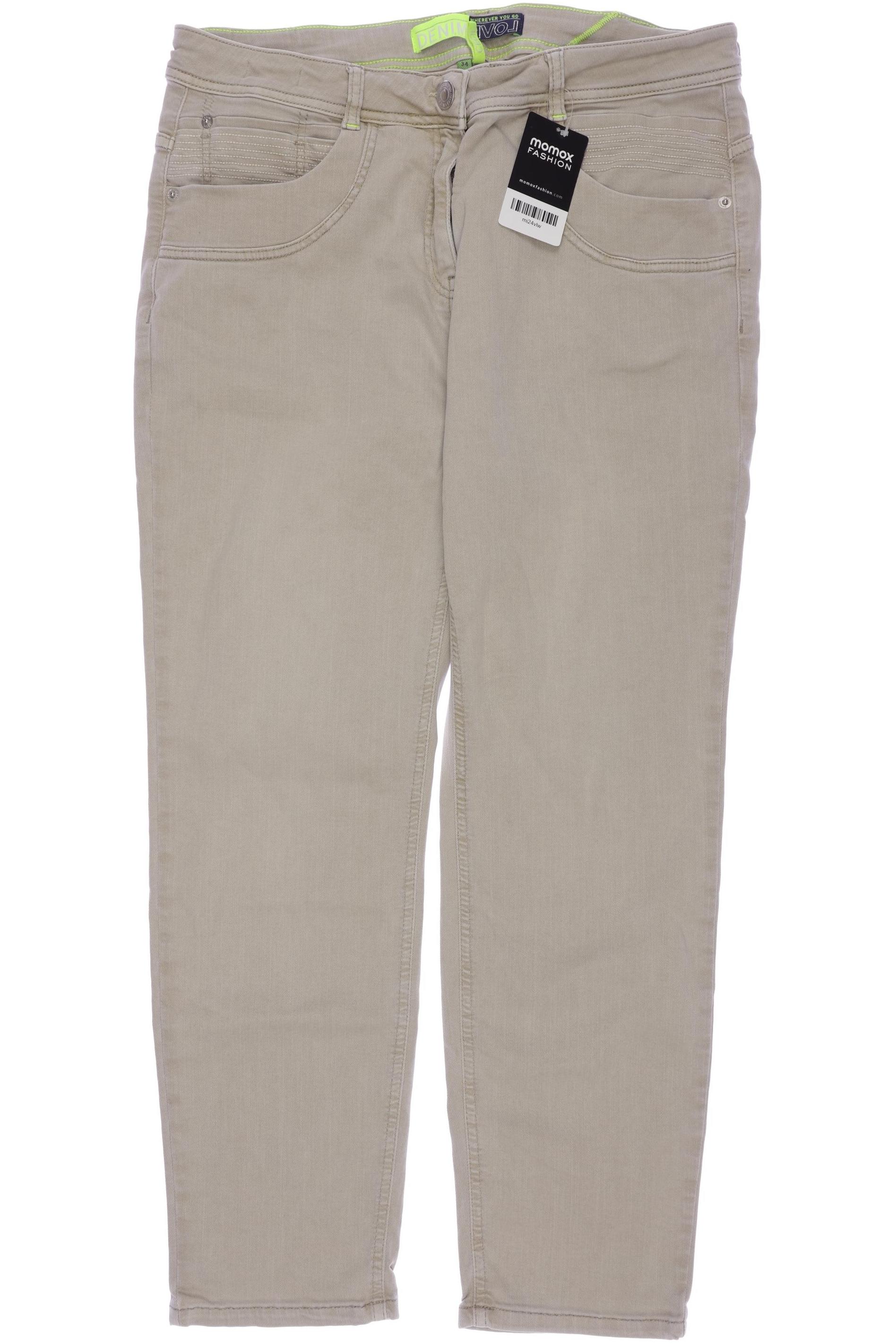

Cecil Damen Jeans, beige, Gr. 34
