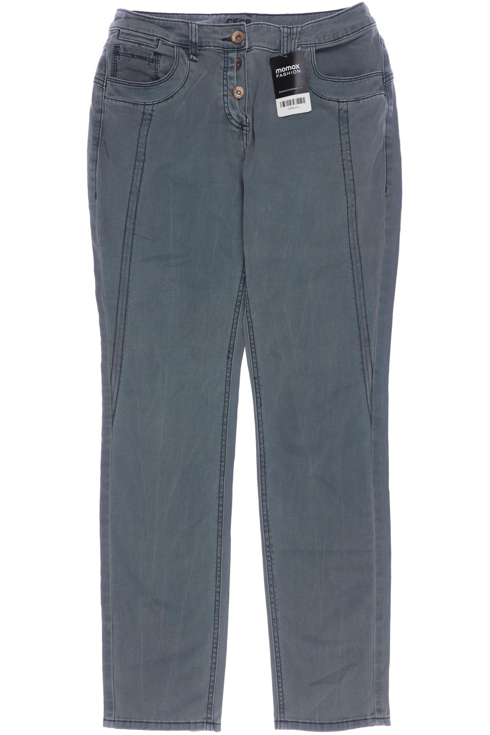 

Cecil Damen Jeans, grün, Gr. 29