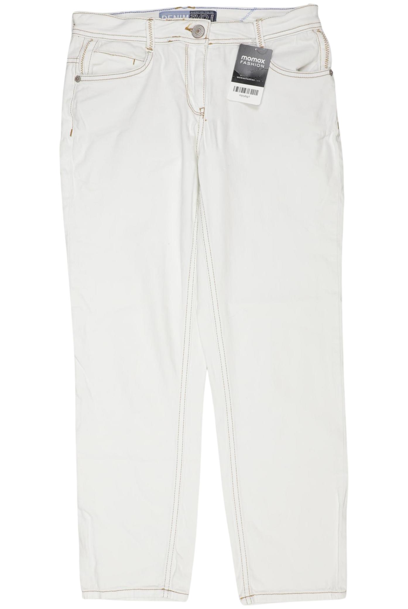 

Cecil Damen Jeans, cremeweiß, Gr. 26