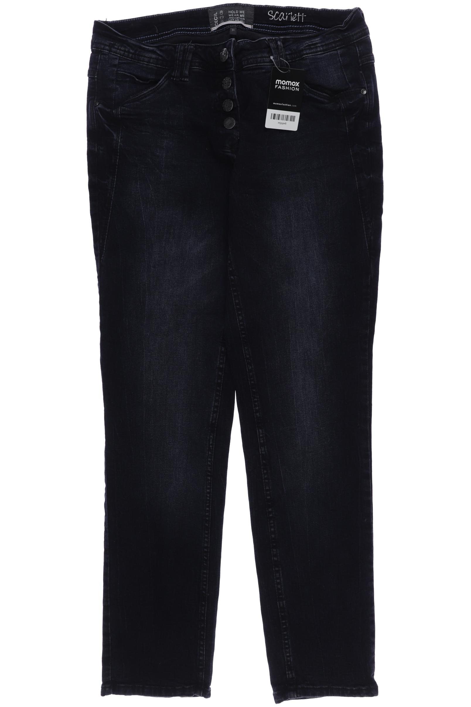 

Cecil Damen Jeans, marineblau, Gr. 31