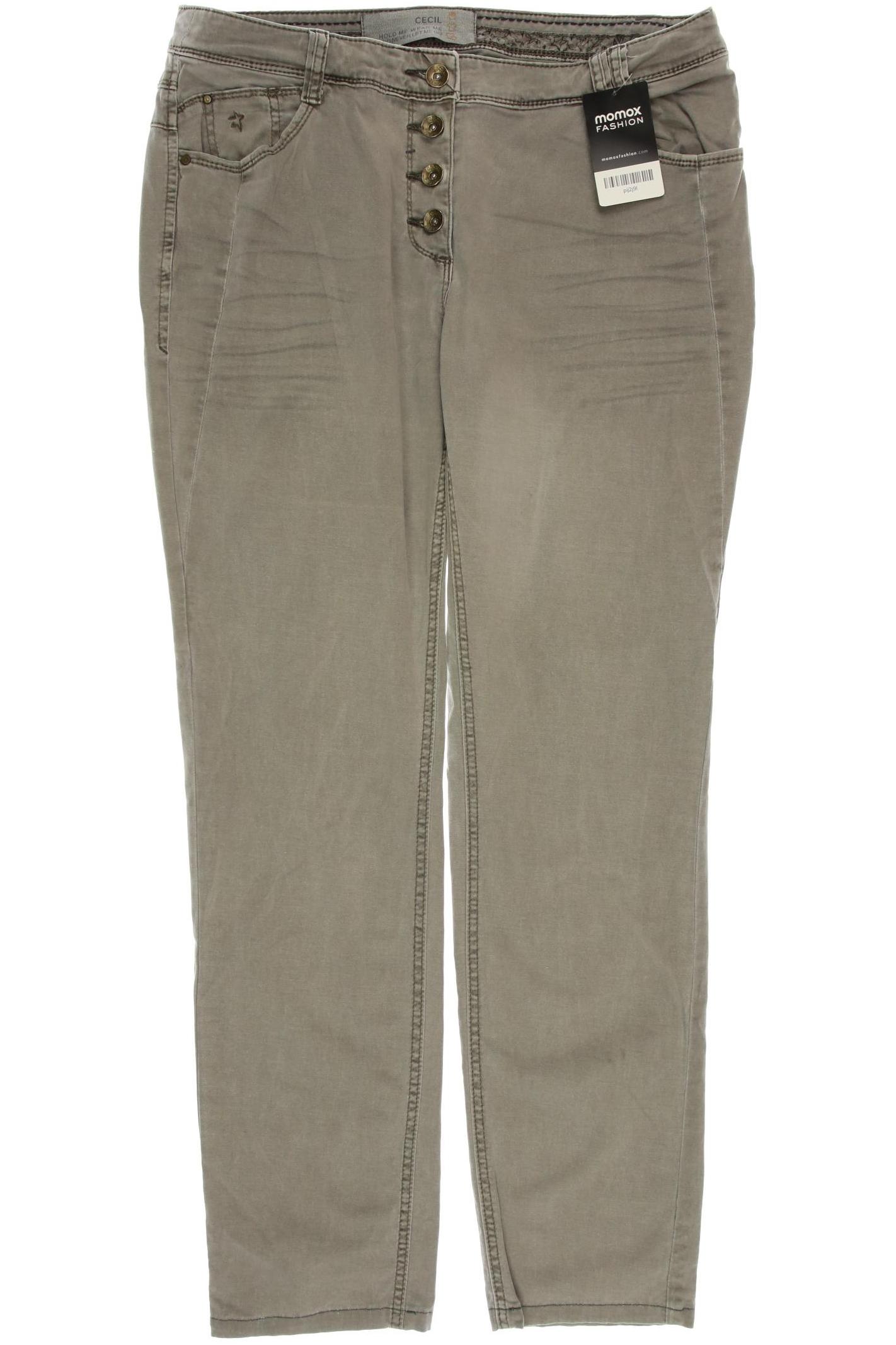 

CECIL Damen Jeans, grau