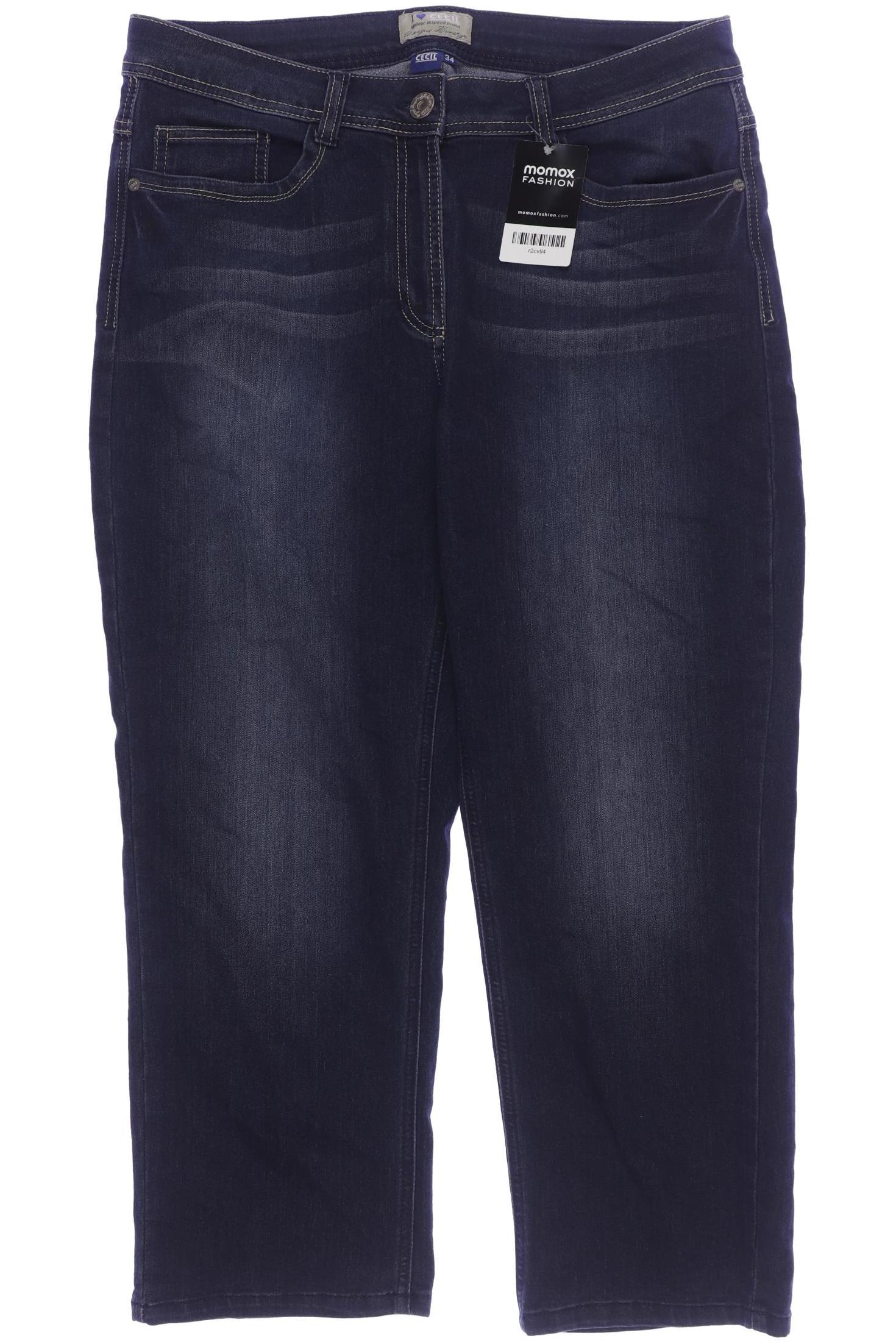 

Cecil Damen Jeans, marineblau, Gr. 34