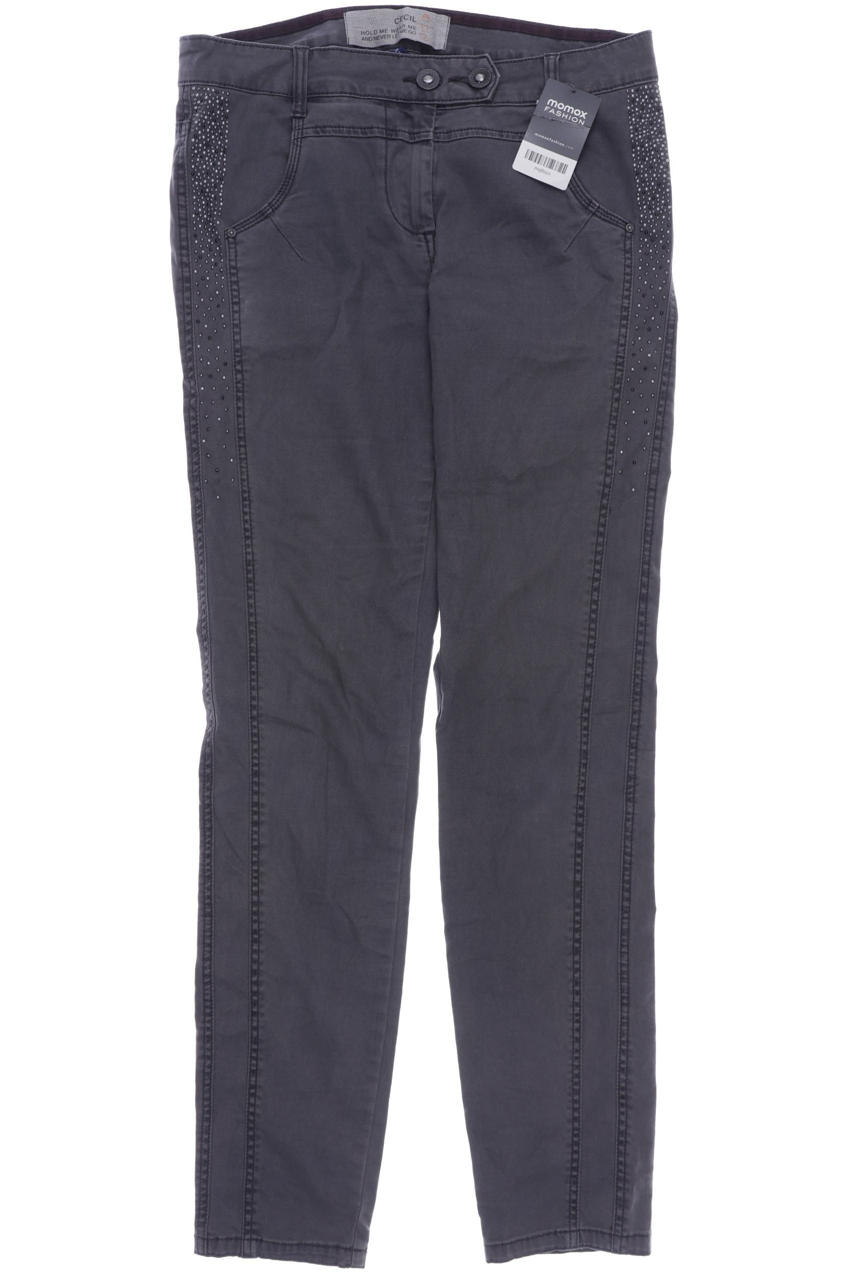 

CECIL Damen Jeans, grau