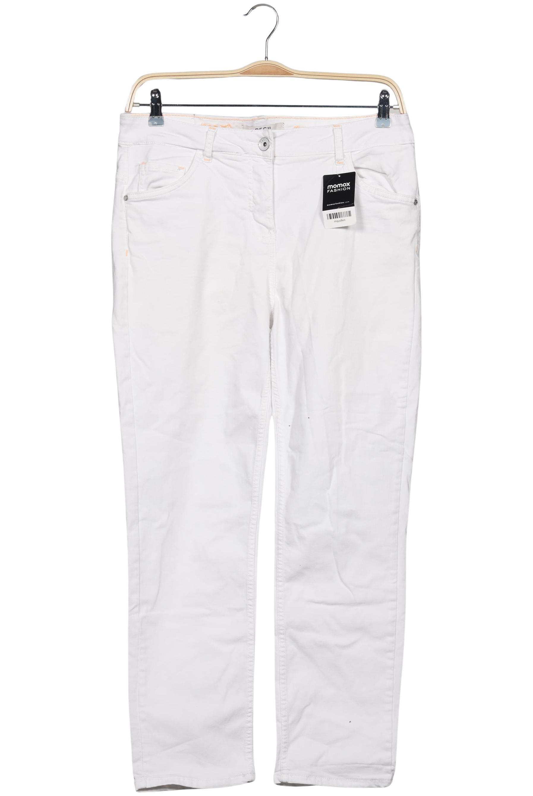 

Cecil Damen Jeans, weiß, Gr. 33