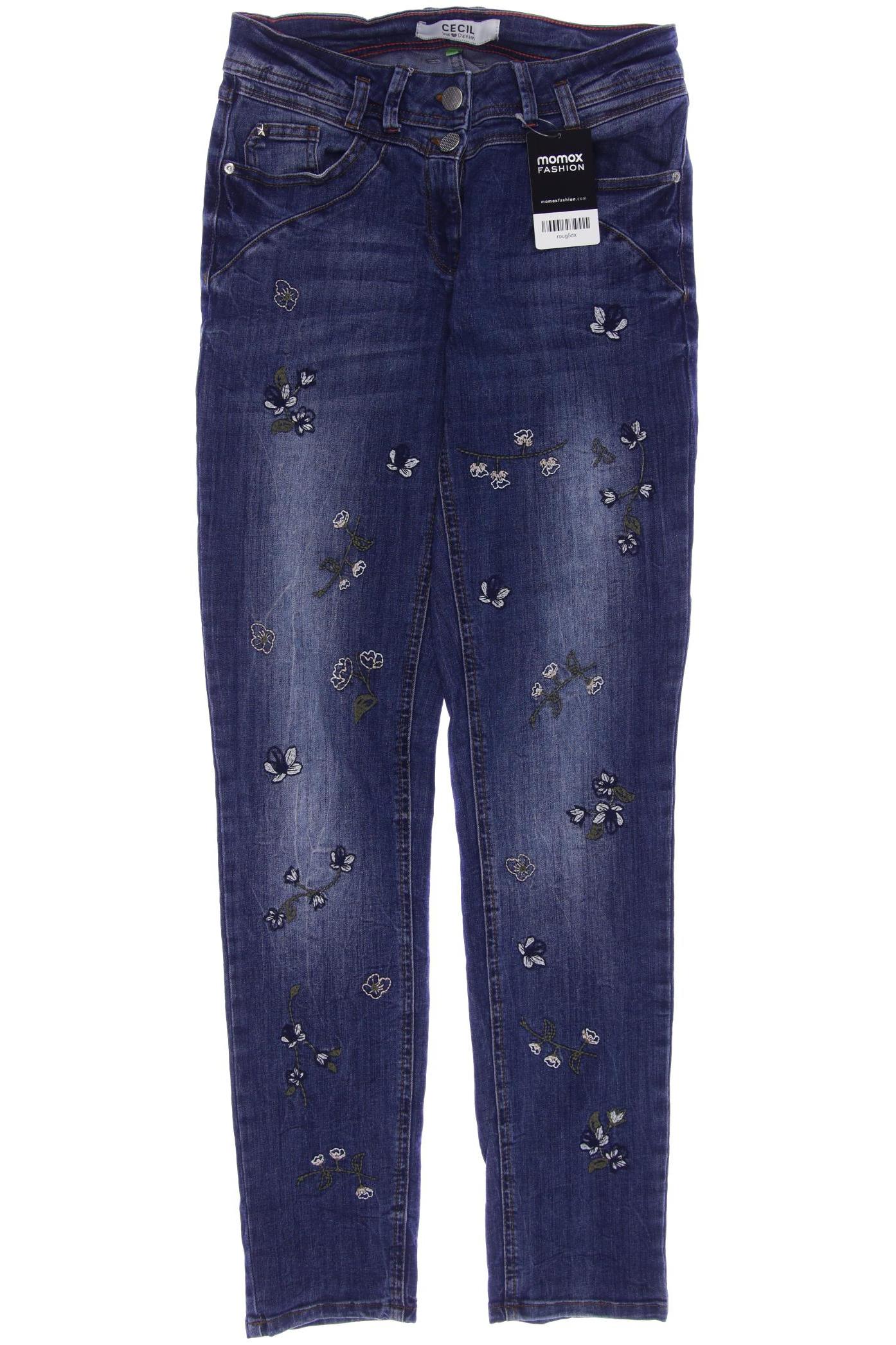 

Cecil Damen Jeans, blau, Gr. 25
