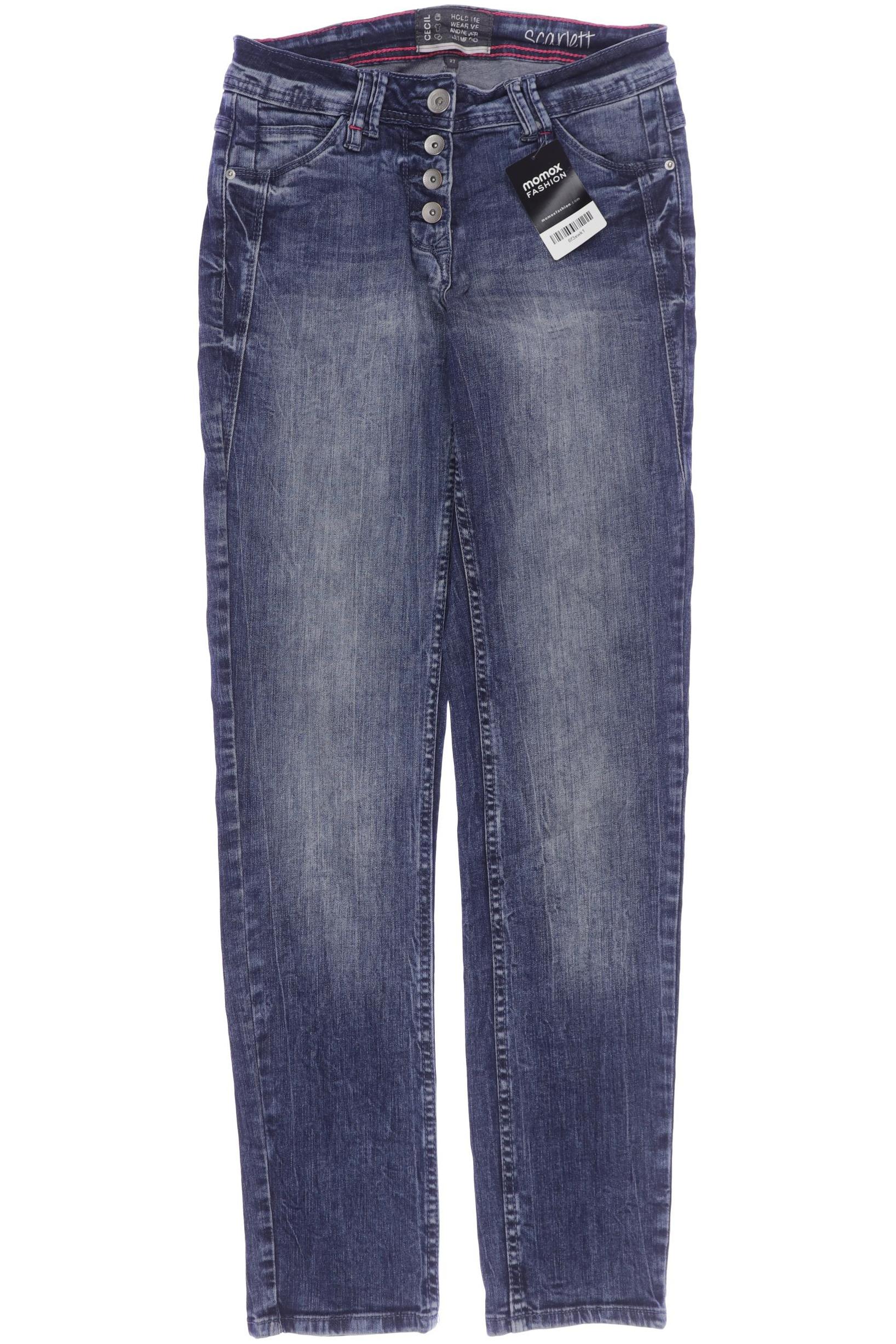 

Cecil Damen Jeans, marineblau, Gr. 27