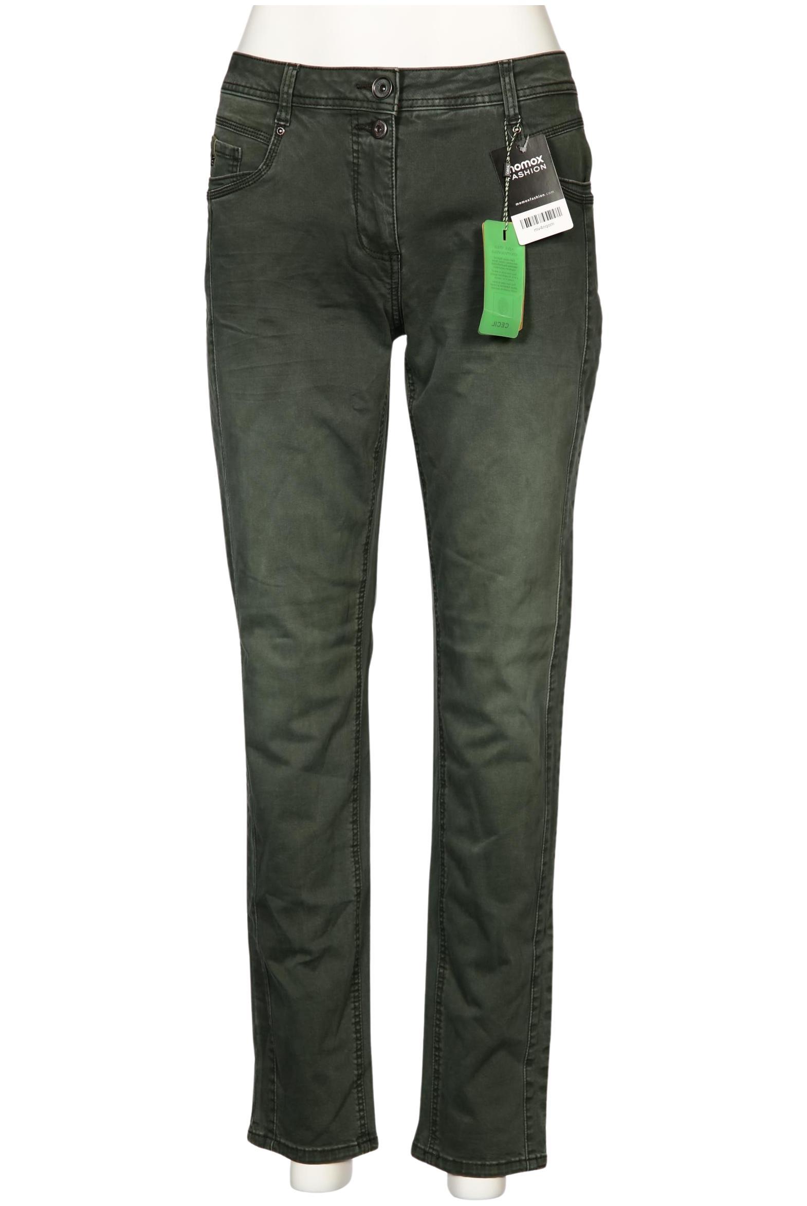 

Cecil Damen Jeans, grün, Gr. 32