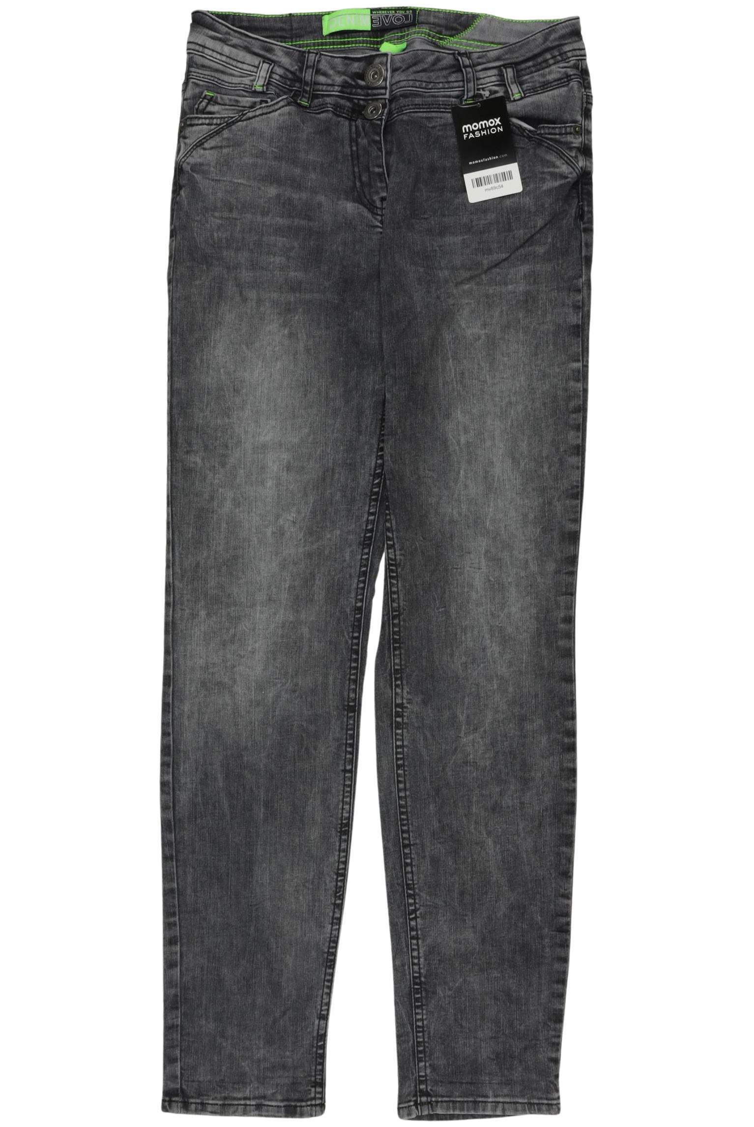 

Cecil Damen Jeans, grau, Gr. 26
