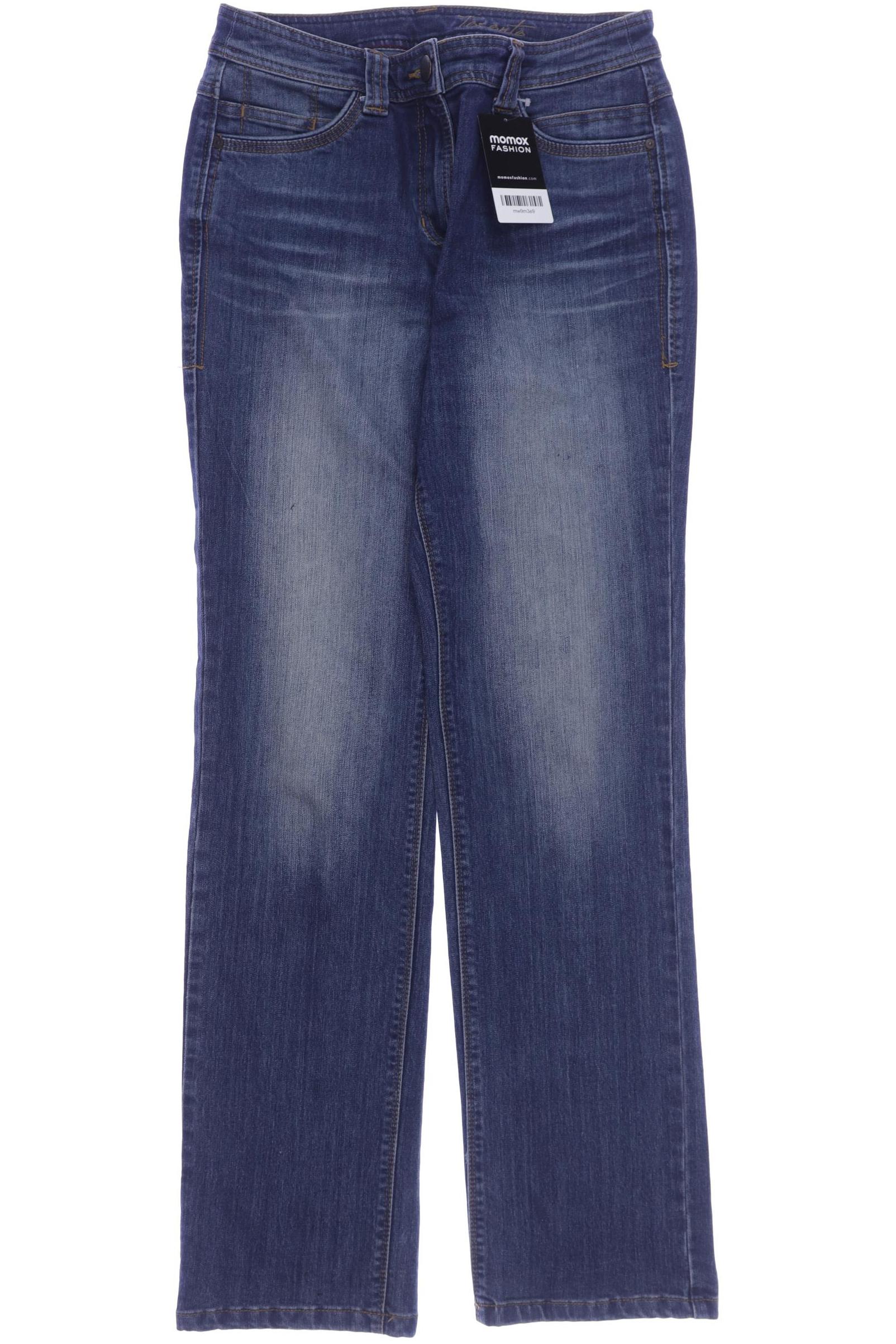 

CECIL Damen Jeans, blau