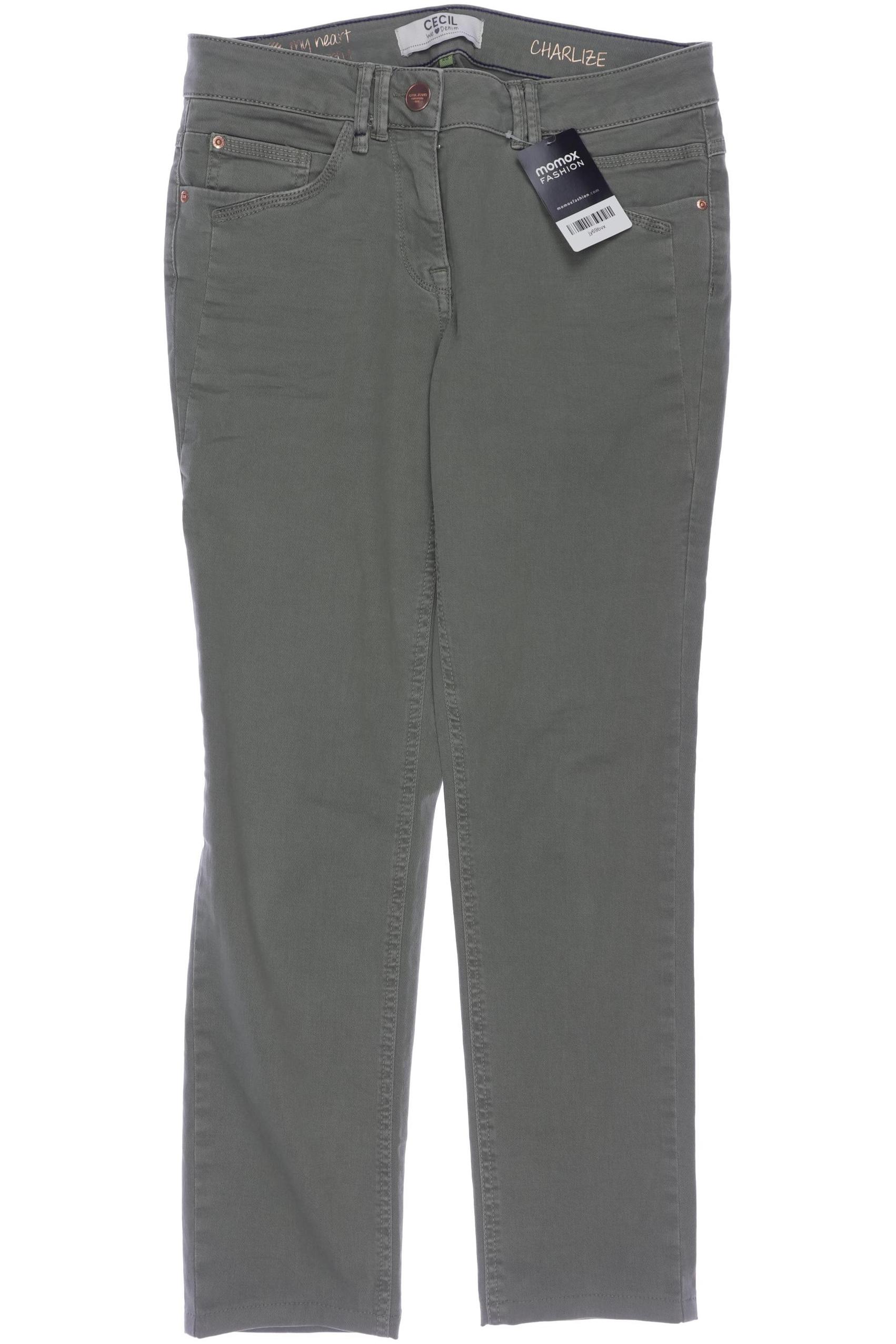 

Cecil Damen Jeans, grün, Gr. 30