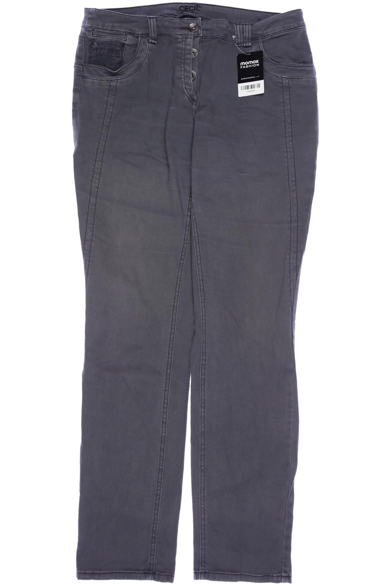 

Cecil Damen Jeans, grau, Gr. 42