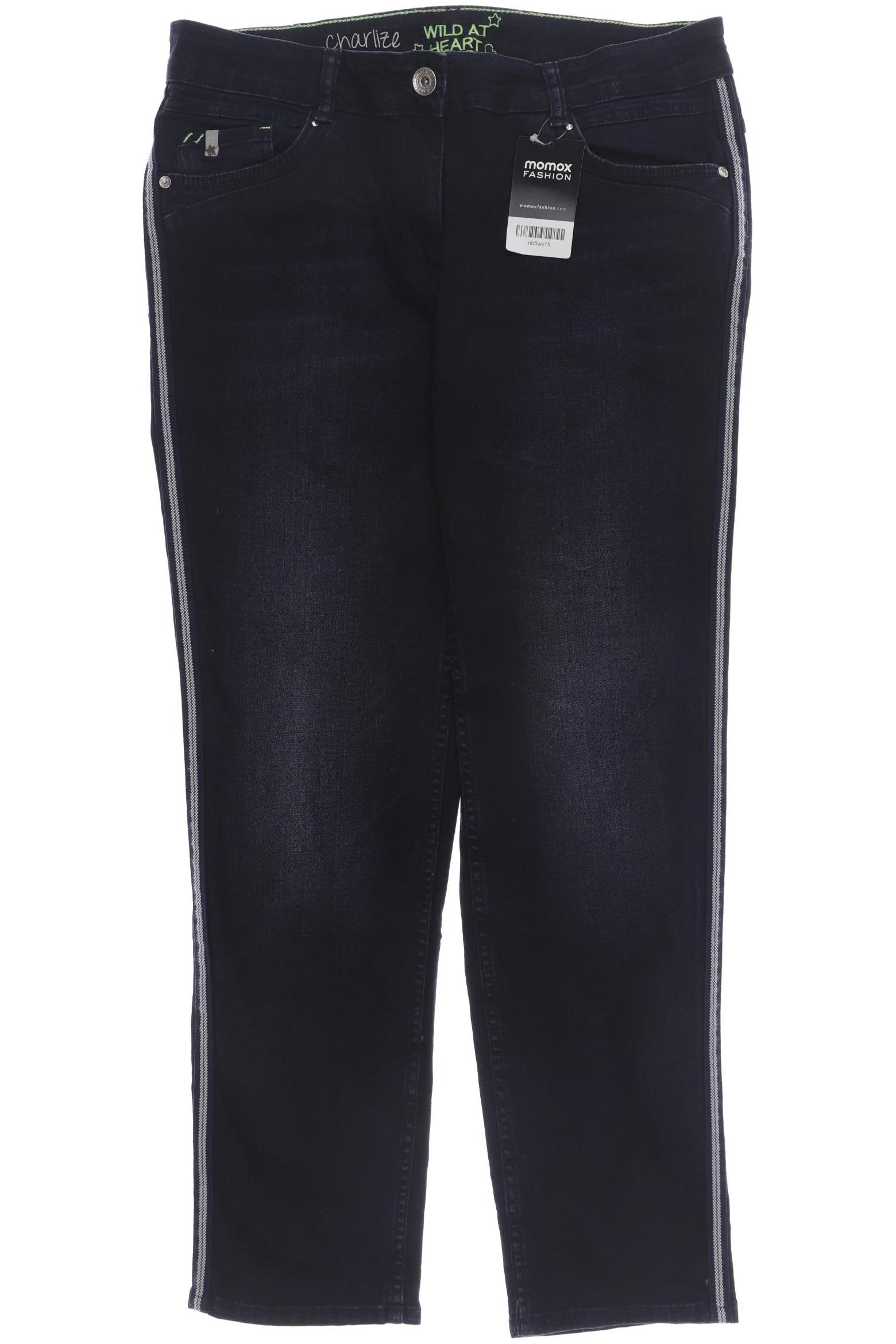 

CECIL Damen Jeans, marineblau