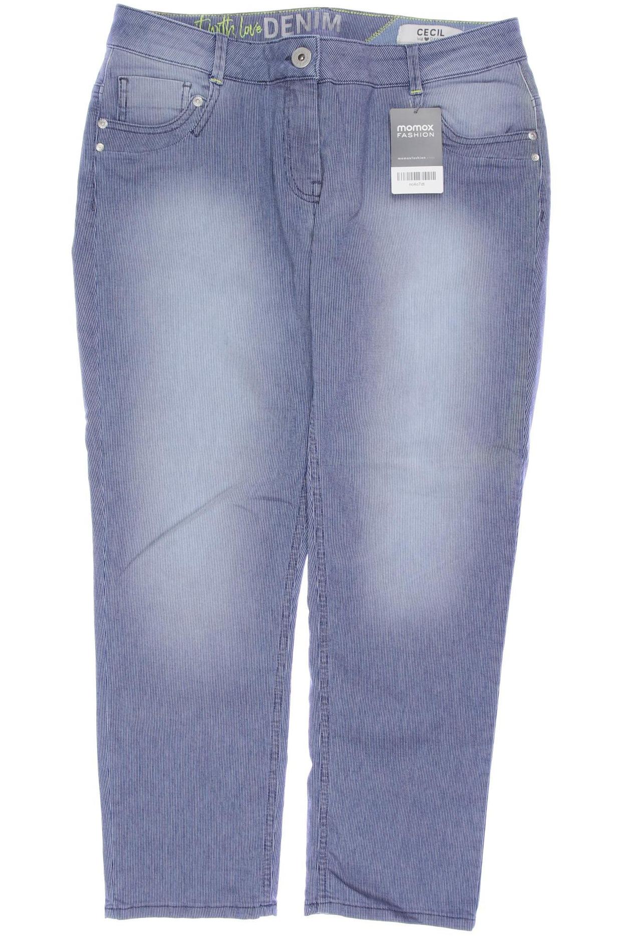 

CECIL Damen Jeans, blau