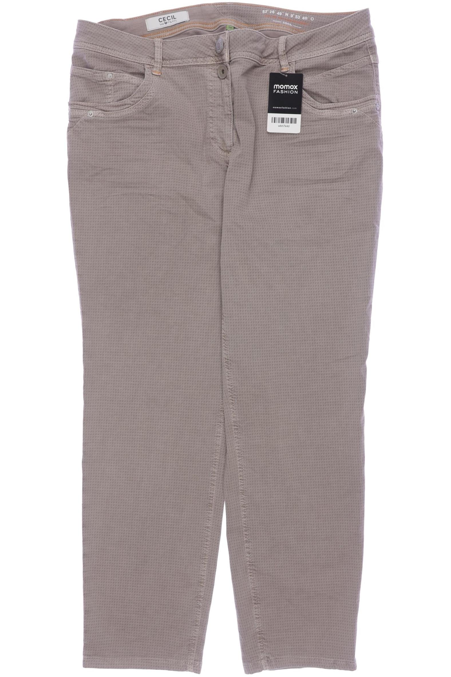 

Cecil Damen Jeans, beige, Gr. 34