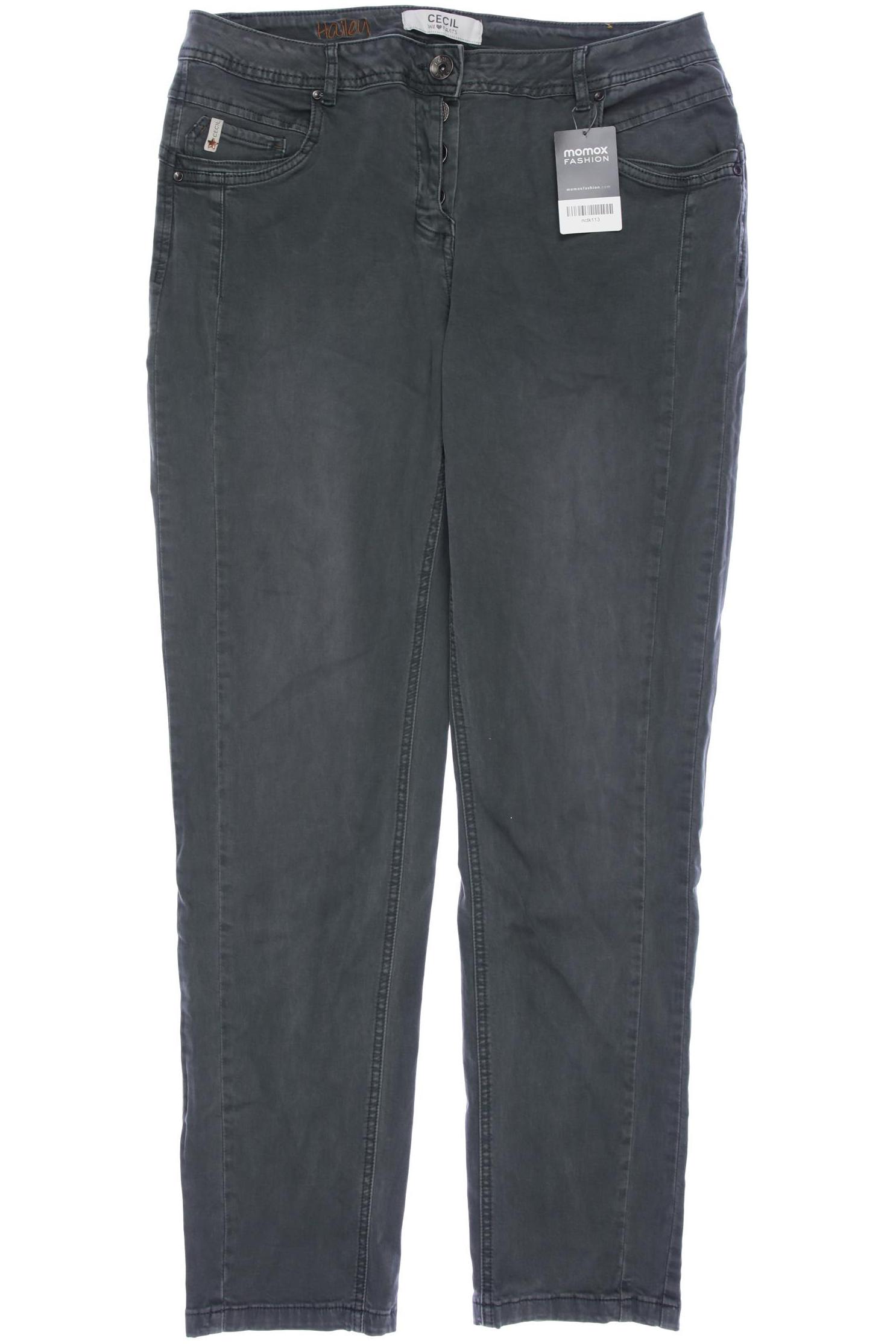 

CECIL Damen Jeans, grün