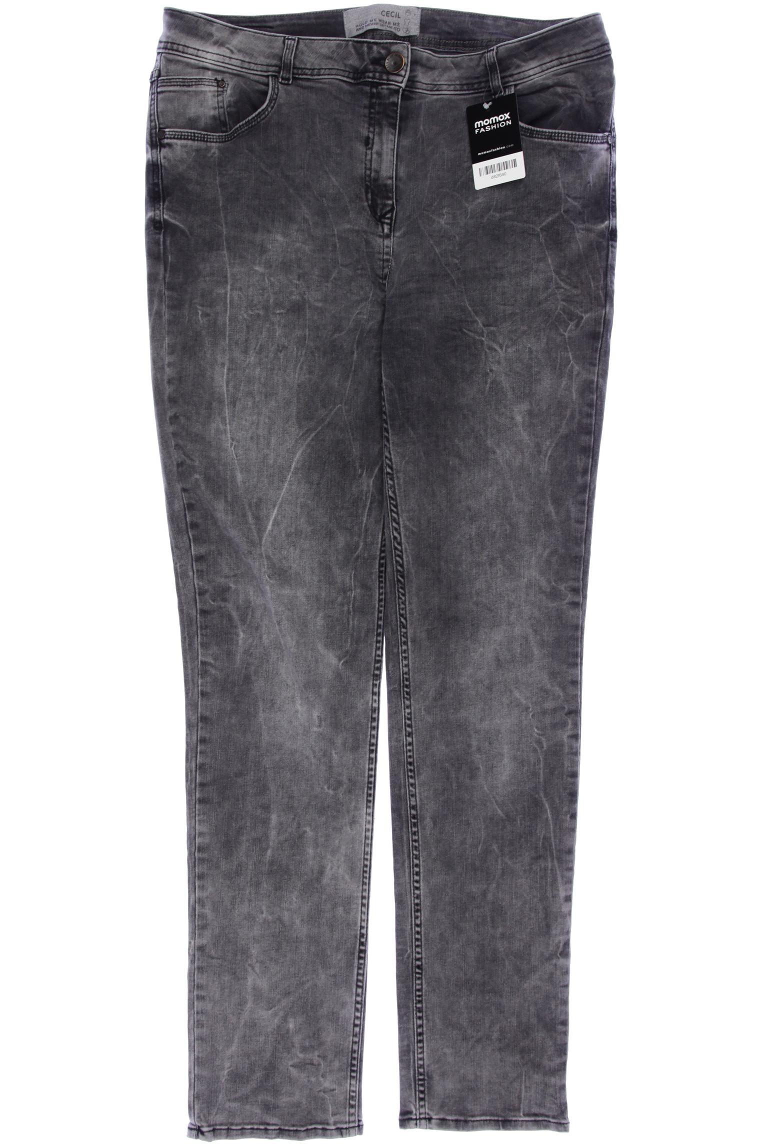 

Cecil Damen Jeans, grau, Gr. 48