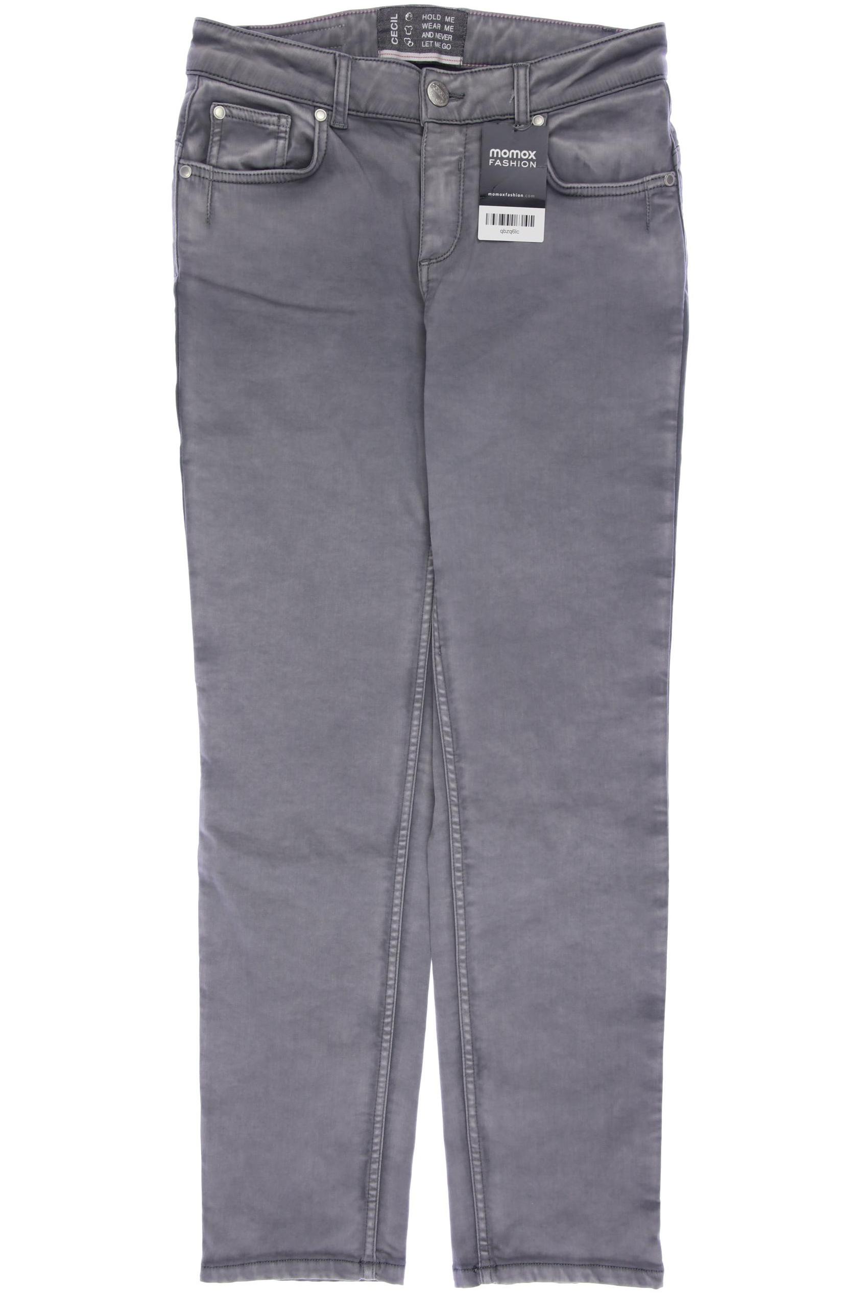 

Cecil Damen Jeans, grau, Gr. 27